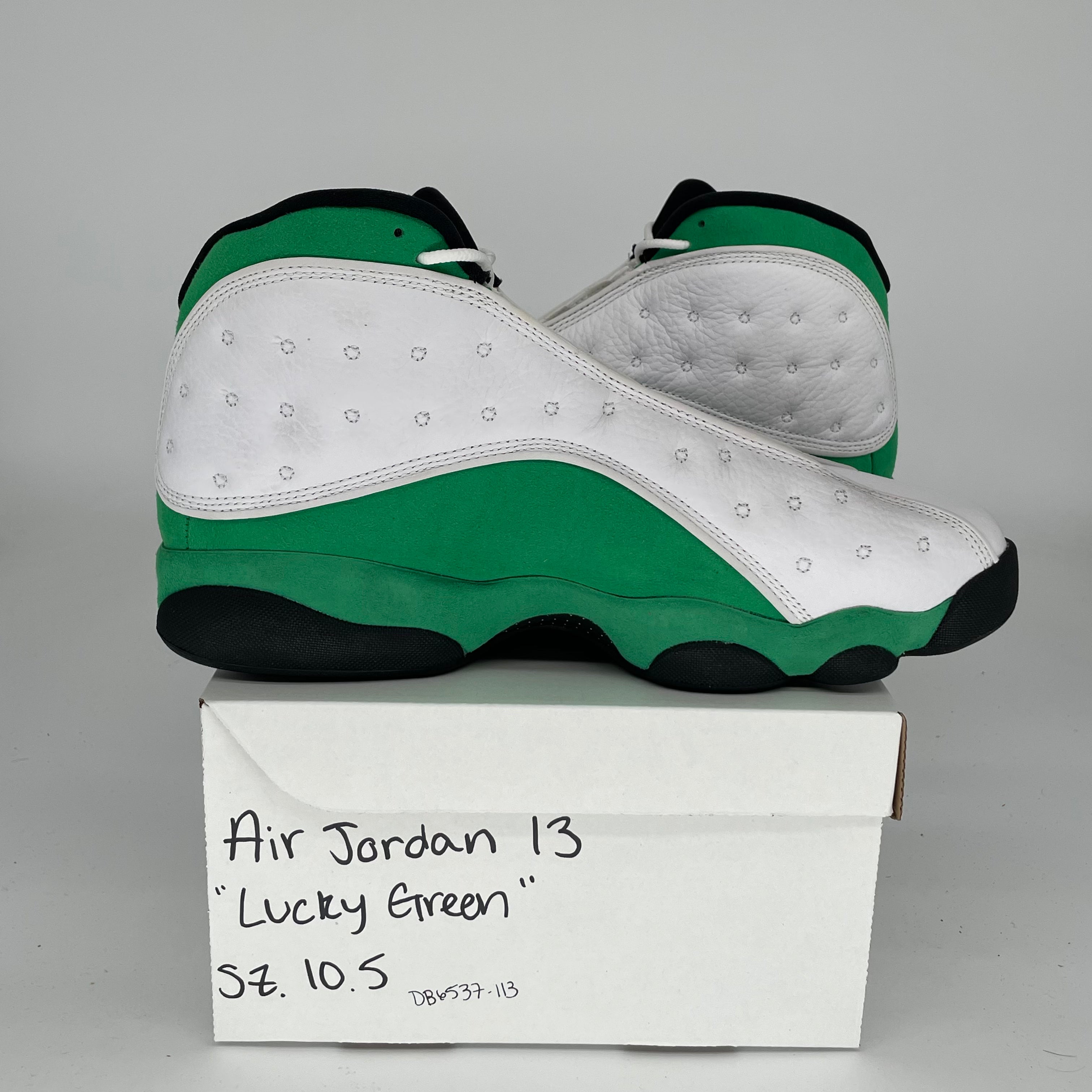 AIR JORDAN 13 LUCKY GREEN SIZE 10.5 DB6537-113