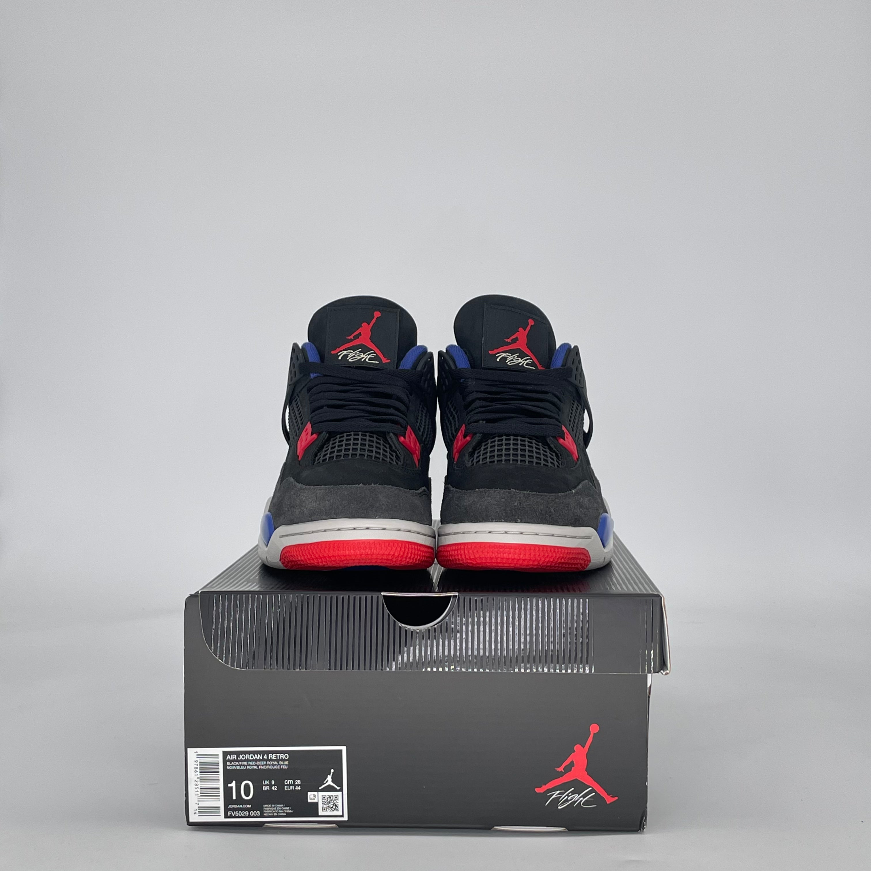 AIR JORDAN 4 RARE AIR (WHITE LETTERING) FV5029-003 SIZE 10/11.5W