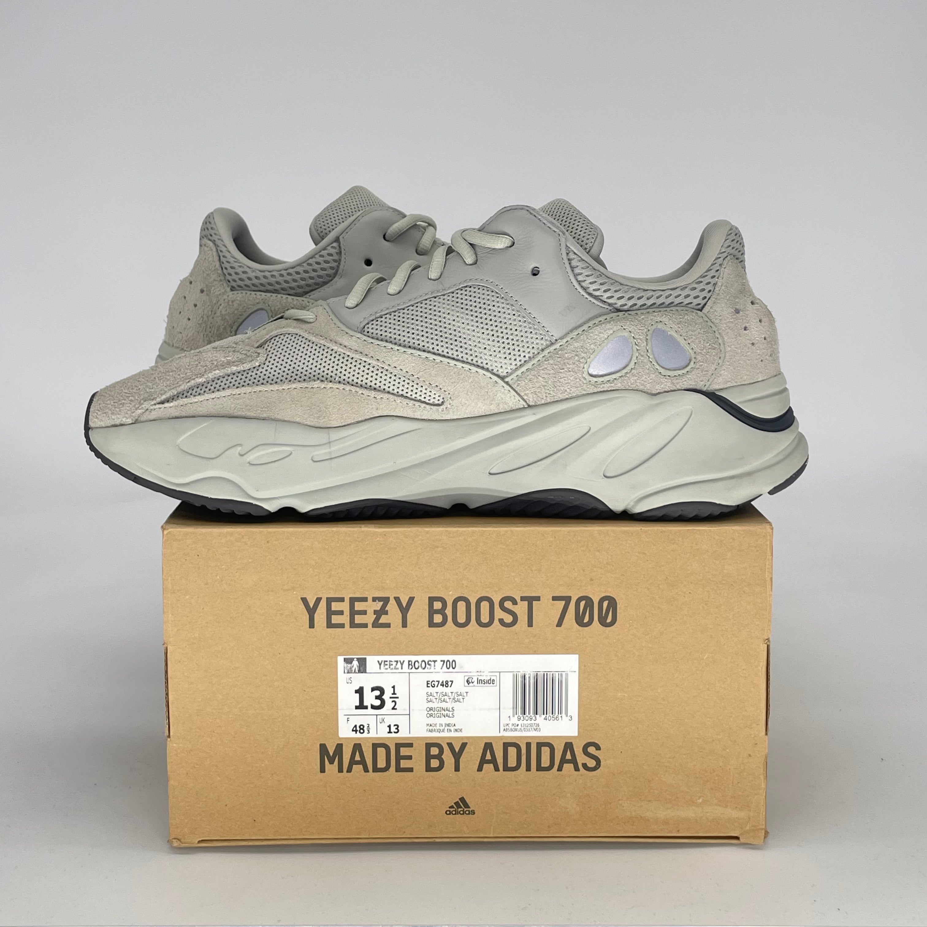 ADIDAS YEEZY BOOST 700 SALT EG7487 SIZE 13.5/15W