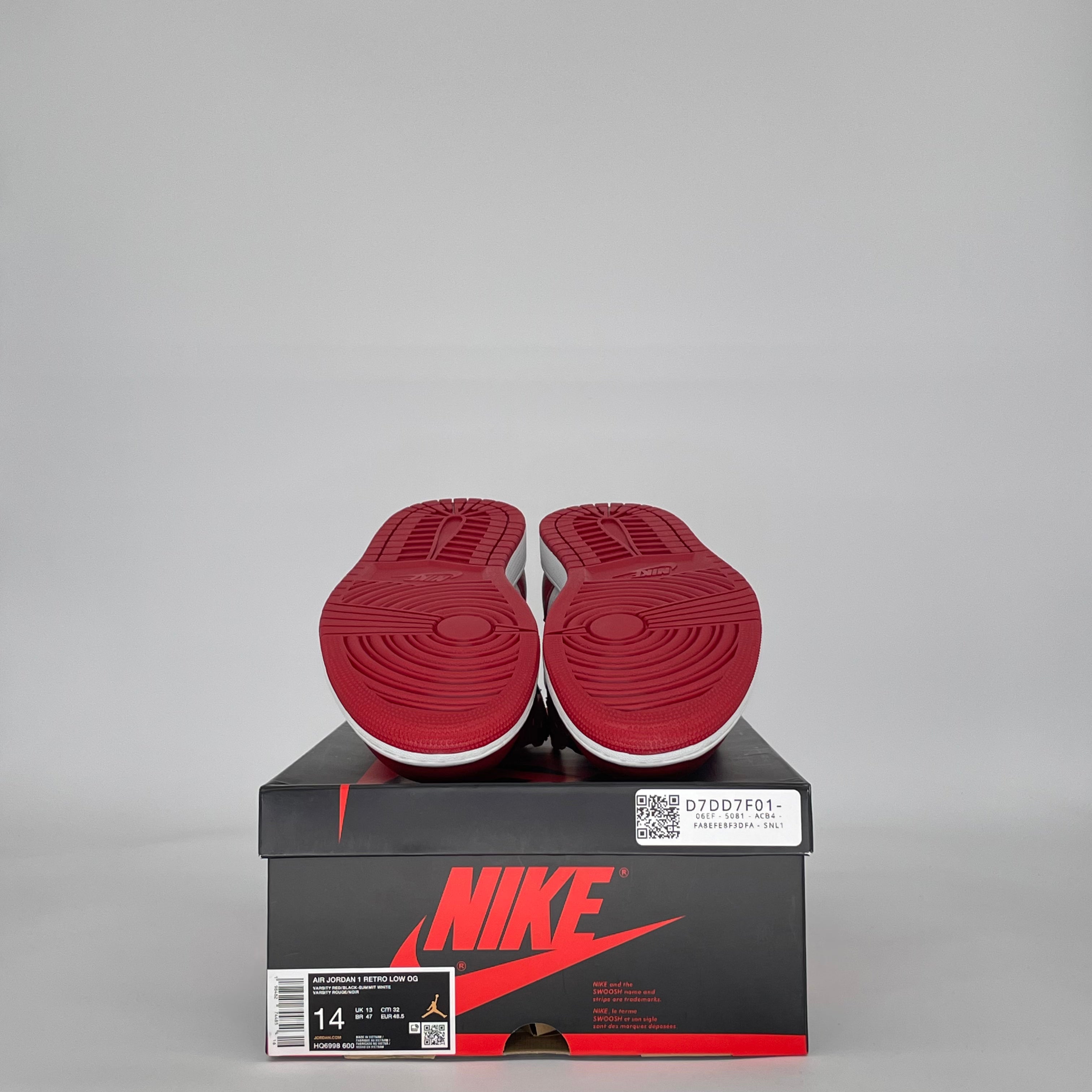 AIR JORDAN 1 LOW CHICAGO HQ6998-600 SIZE 14/15.5W