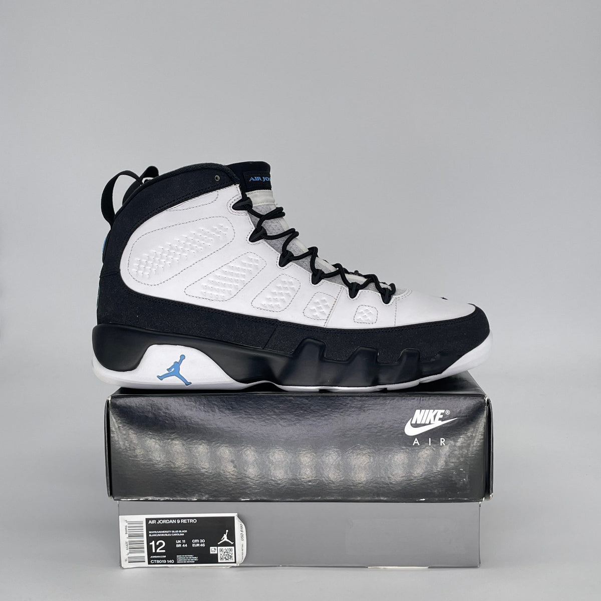 Jordan 9 Retro University Blue