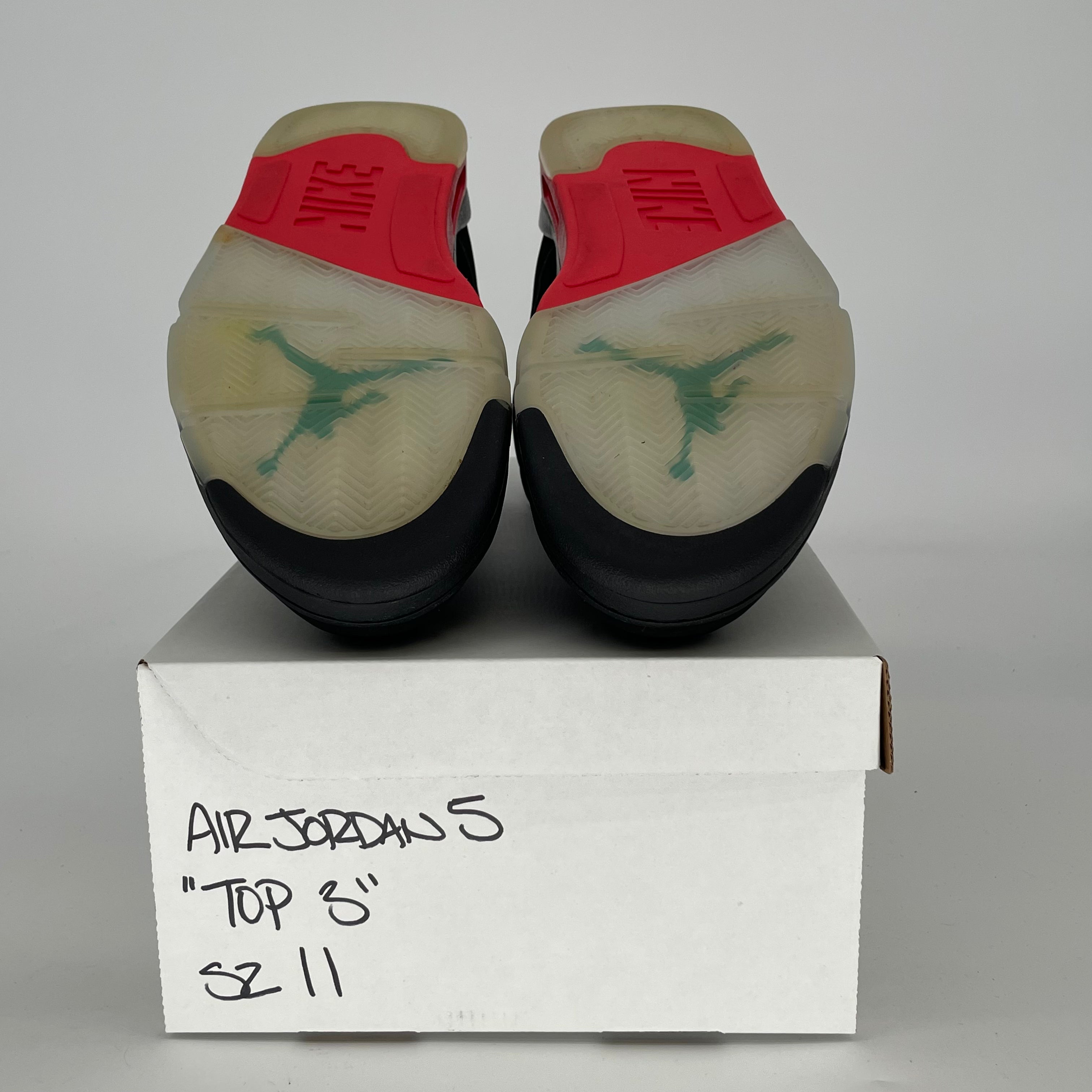 AIR JORDAN 5 TOP 3 CZ1786-001 SIZE 11/12.5W