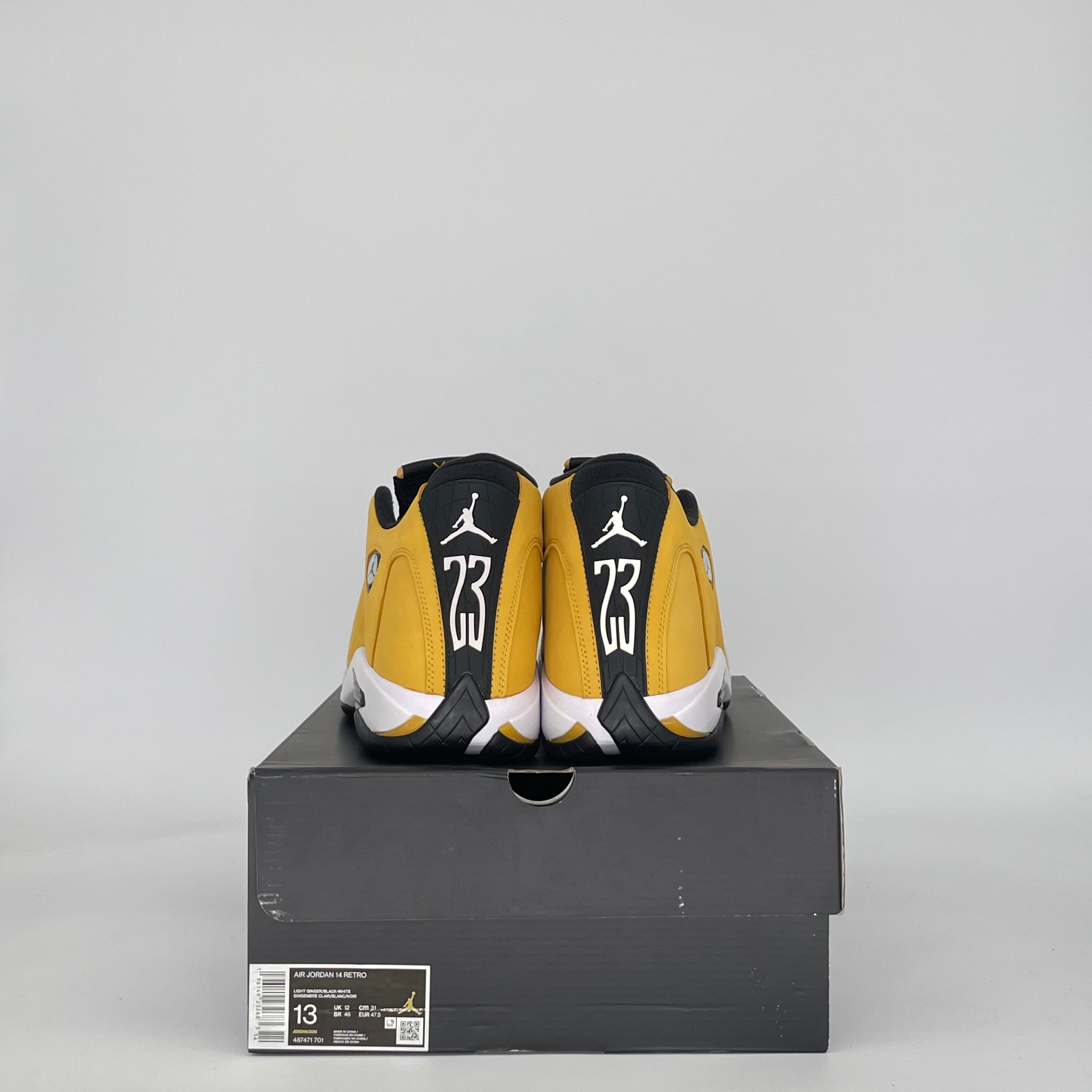 AIR JORDAN 14 LIGHT GINGER (2022) 487471-701 SIZE 13/14.5W