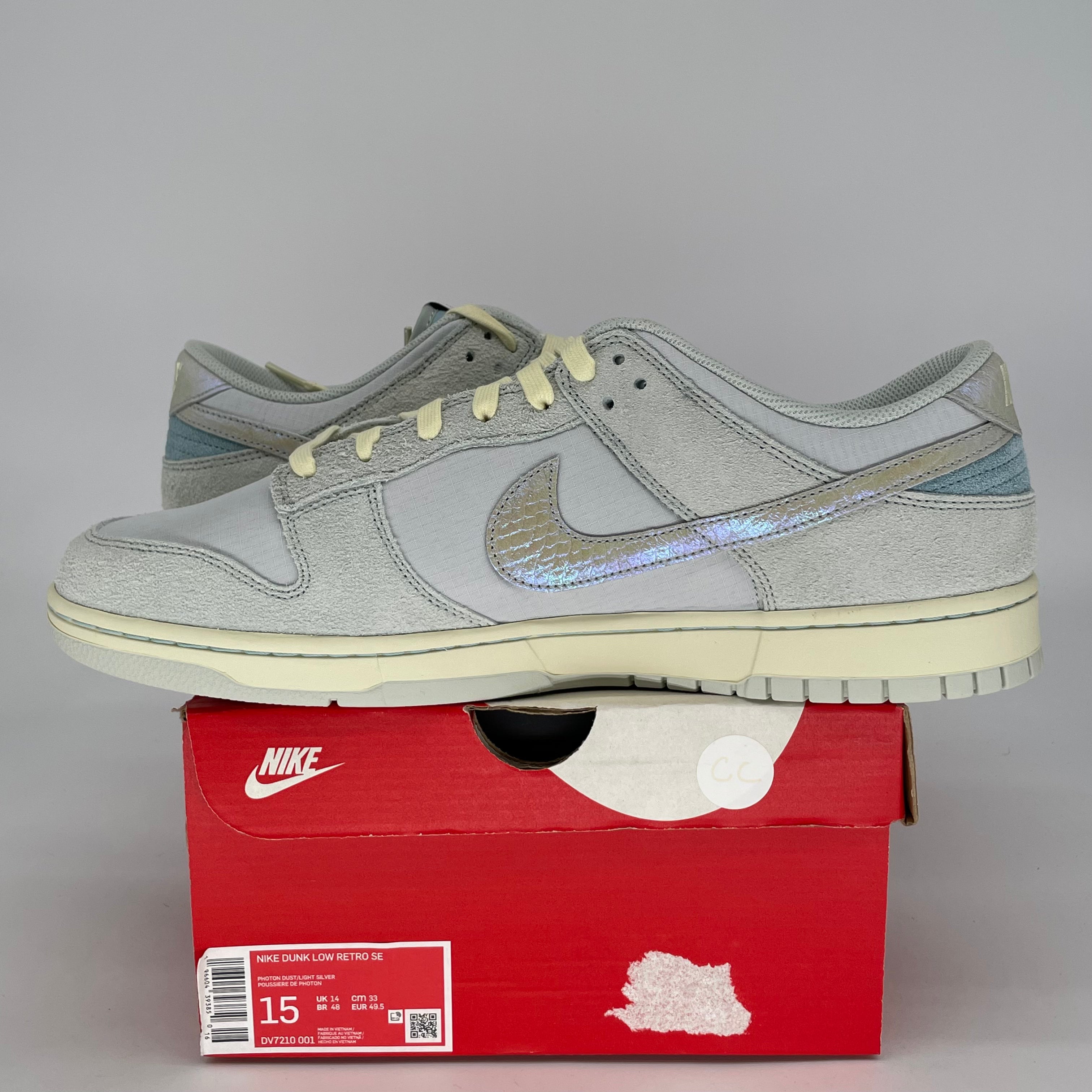 NIKE DUNK LOW GONE FISHING CHINOOK SALMON DV7210-001 SIZE 15/16.5W