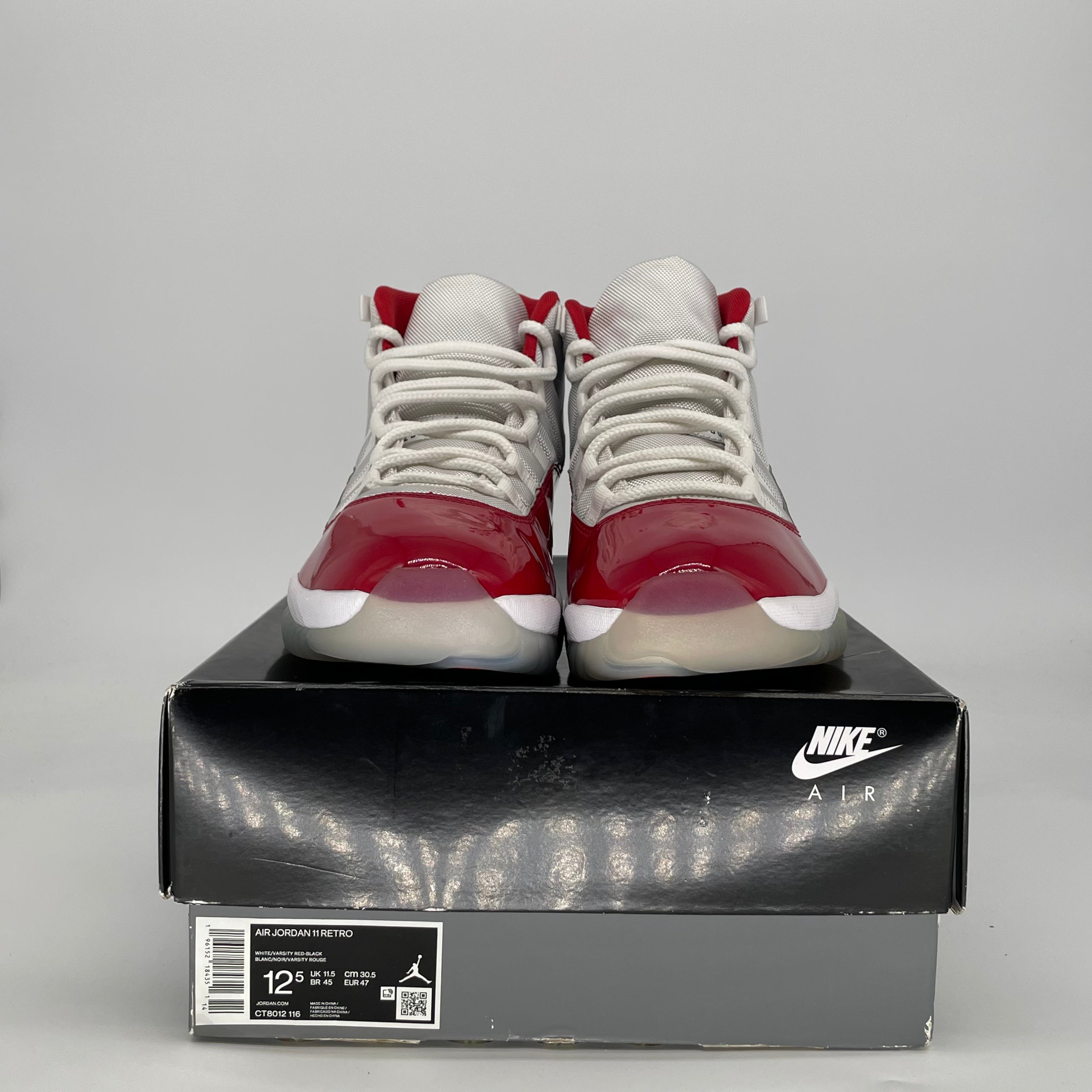 AIR JORDAN 11 CHERRY CT8012-116 SIZE 12.5/14W