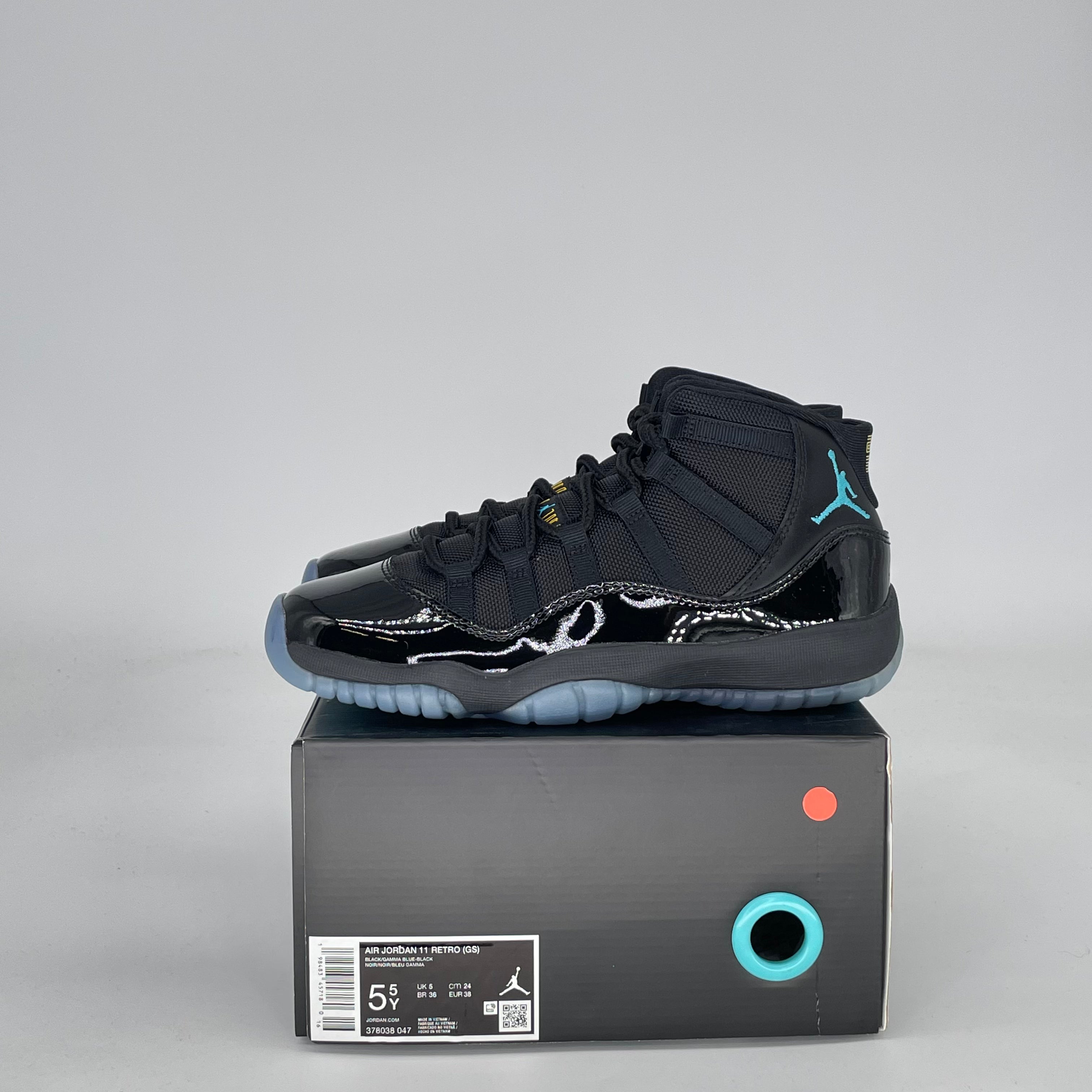 Jordan 11 Retro Gamma Blue (GS) size 5.5 w/box Grade School Gamma Restock!! ?? Air Jordan 11 Retro “Gamma  main image 3