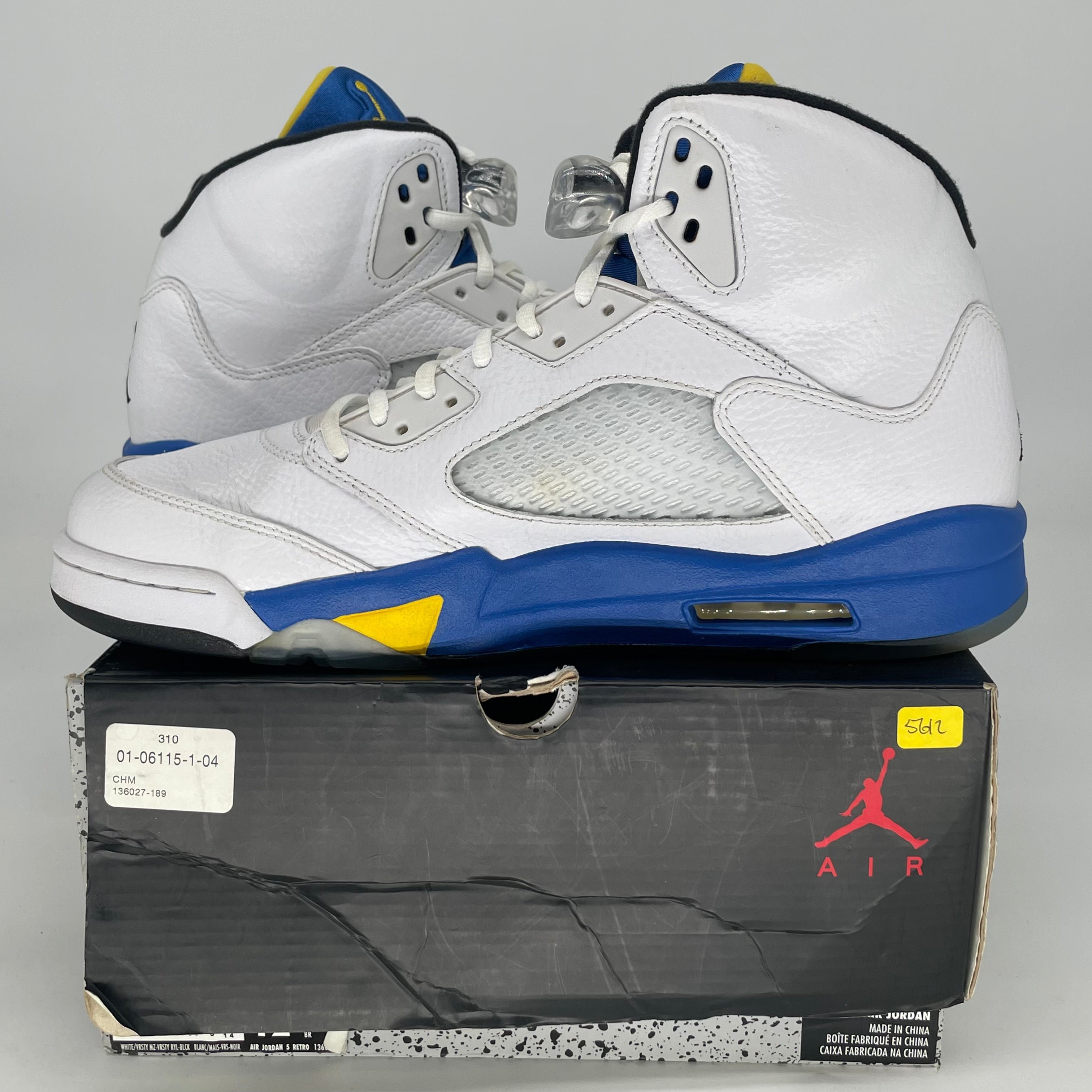 AIR JORDAN 5 LANEY 136027-189 SIZE 12/13.5W