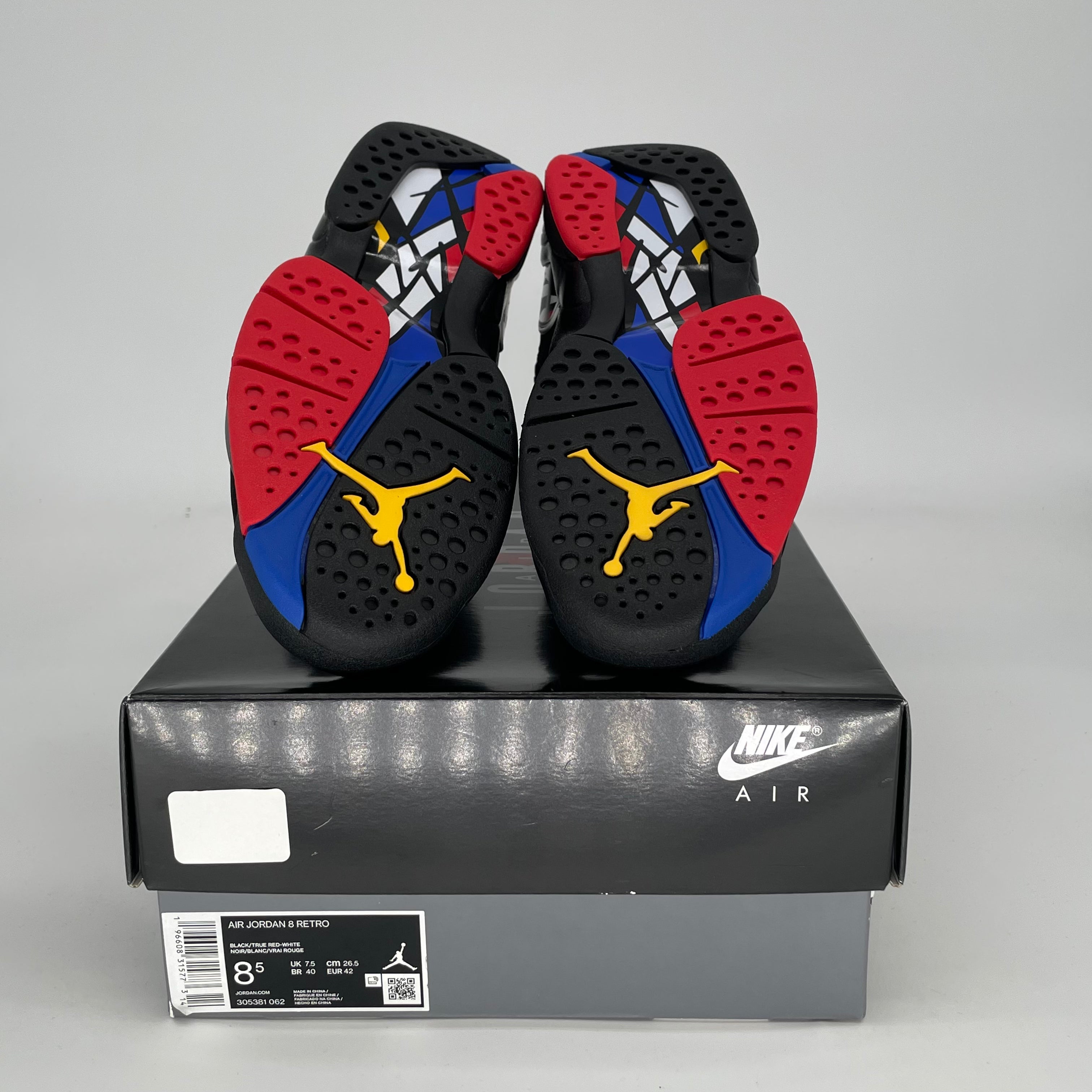AIR JORDAN 8 PLAYOFFS SIZE 8.5/10W 305381-062