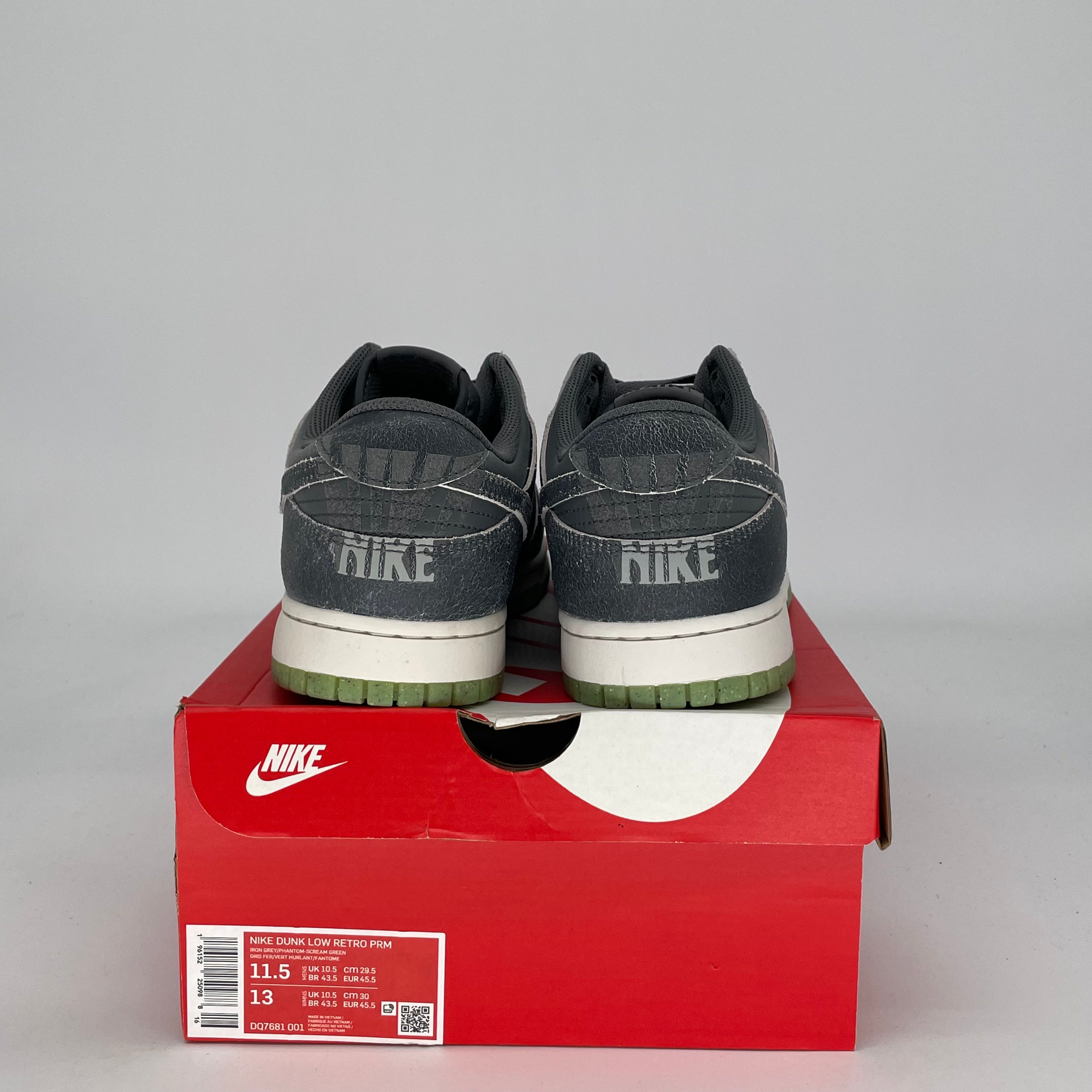 NIKE DUNK LOW HALLOWEEN DQ7681-001 SIZE 11.5/13W