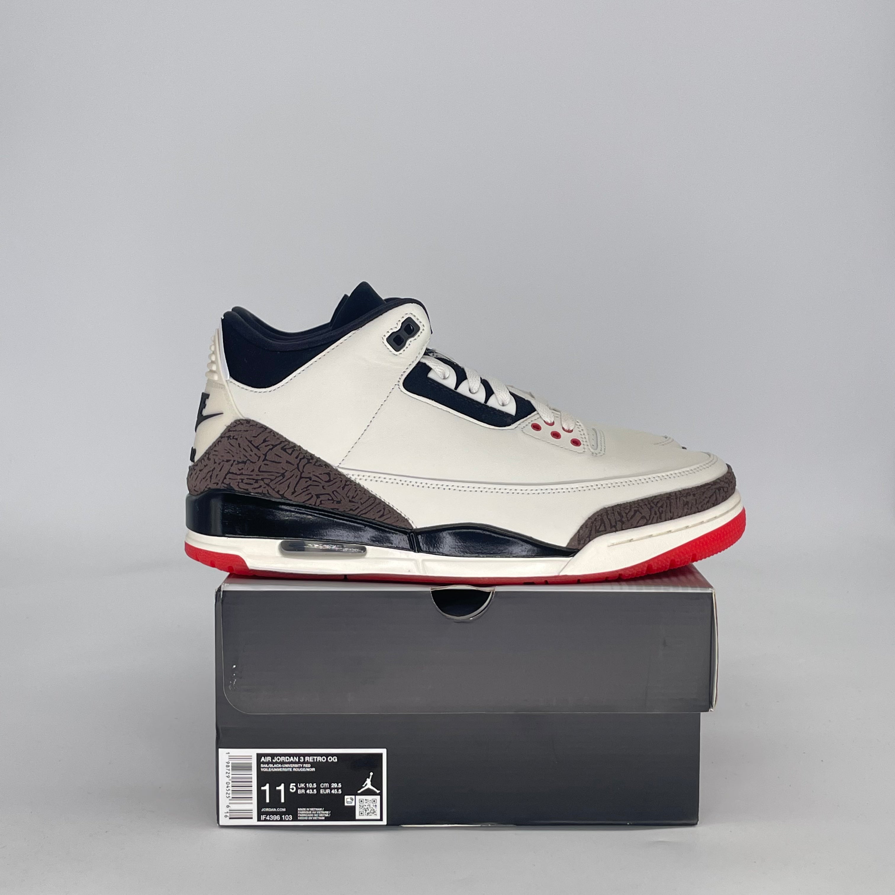 AIR JORDAN 3 WORLDS BEST DAD IF4396-103 SIZE 11.5/13W