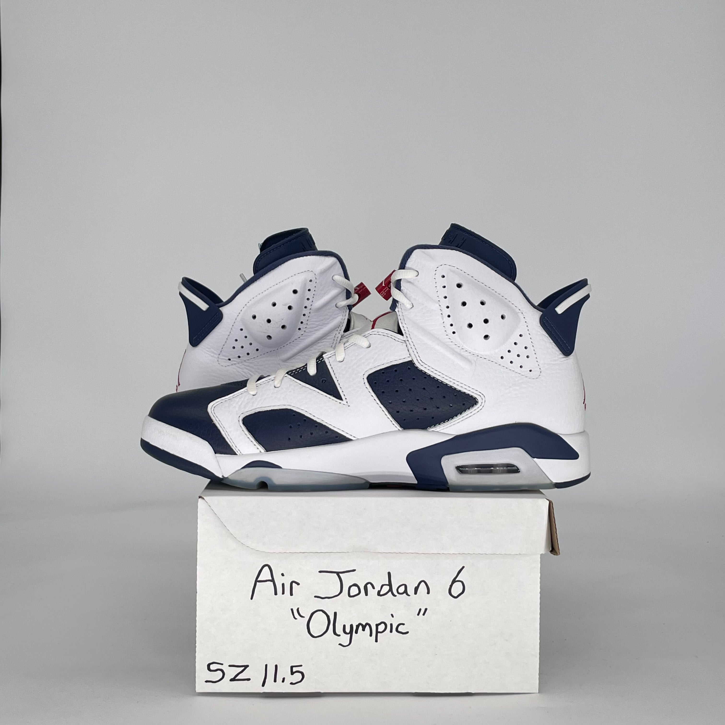 AIR JORDAN 6 OLYMPIC CT8529-164 SIZE 11.5/13W