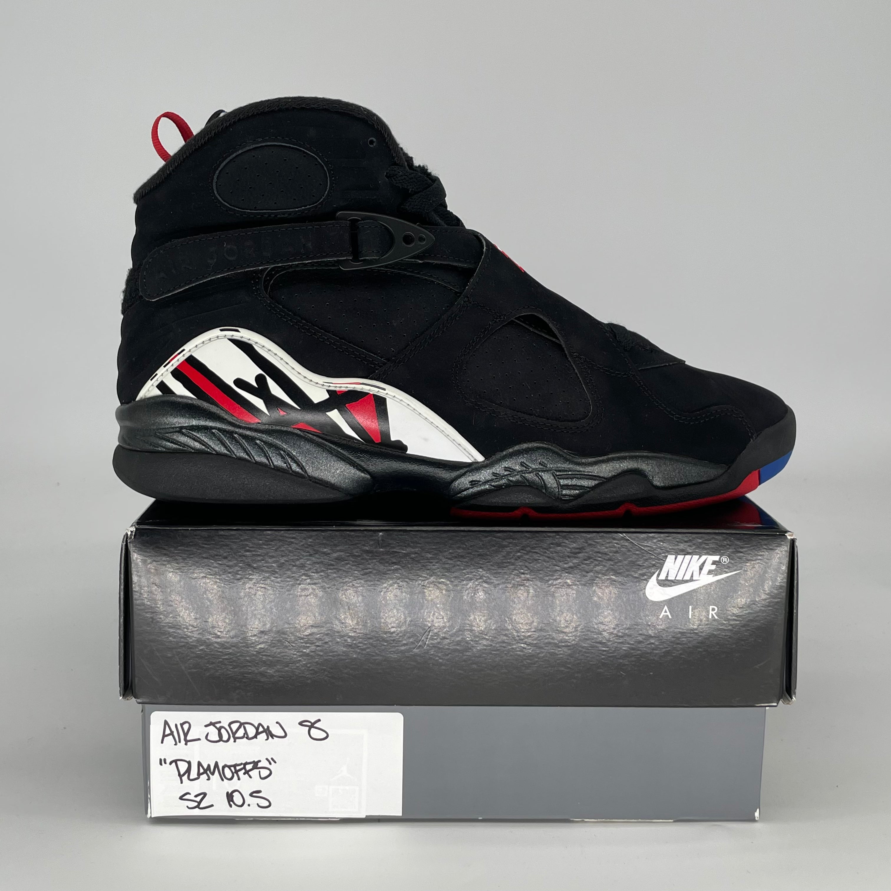 AIR JORDAN 8 PLAYOFFS 305381-062 SIZE 10.5/12W