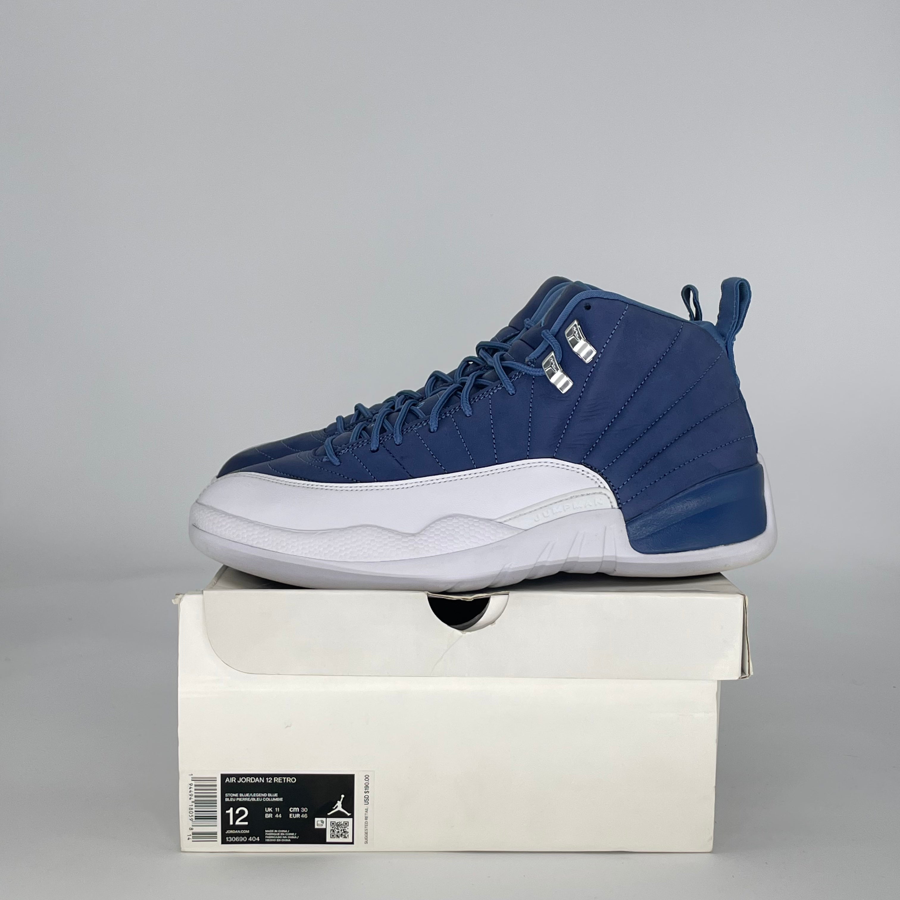 AIR JORDAN 12 INDIGO 130690-404 SIZE 12/13.5W