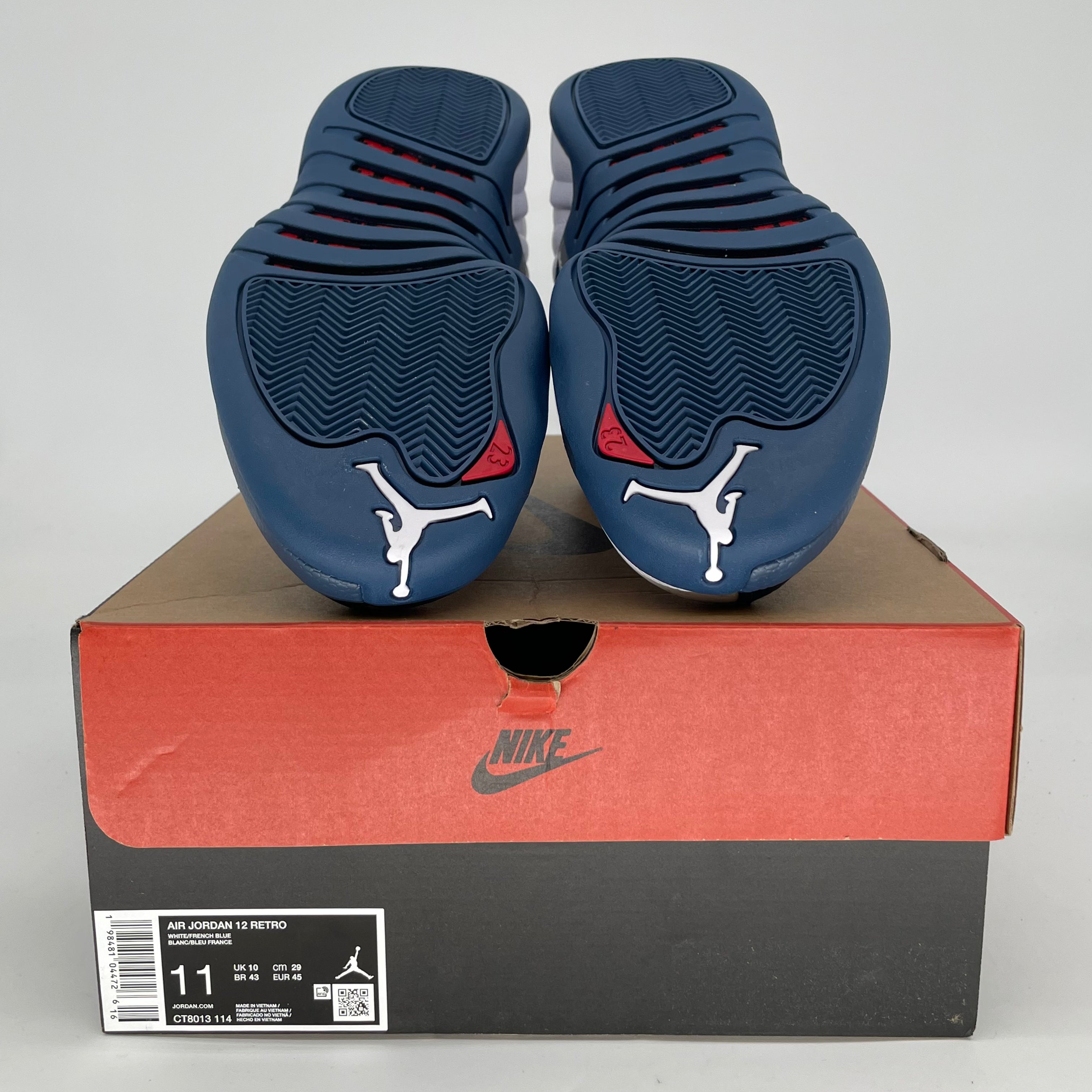 AIR JORDAN 12 FRENCH BLUE CT8013-114 SIZE 11/12.5W