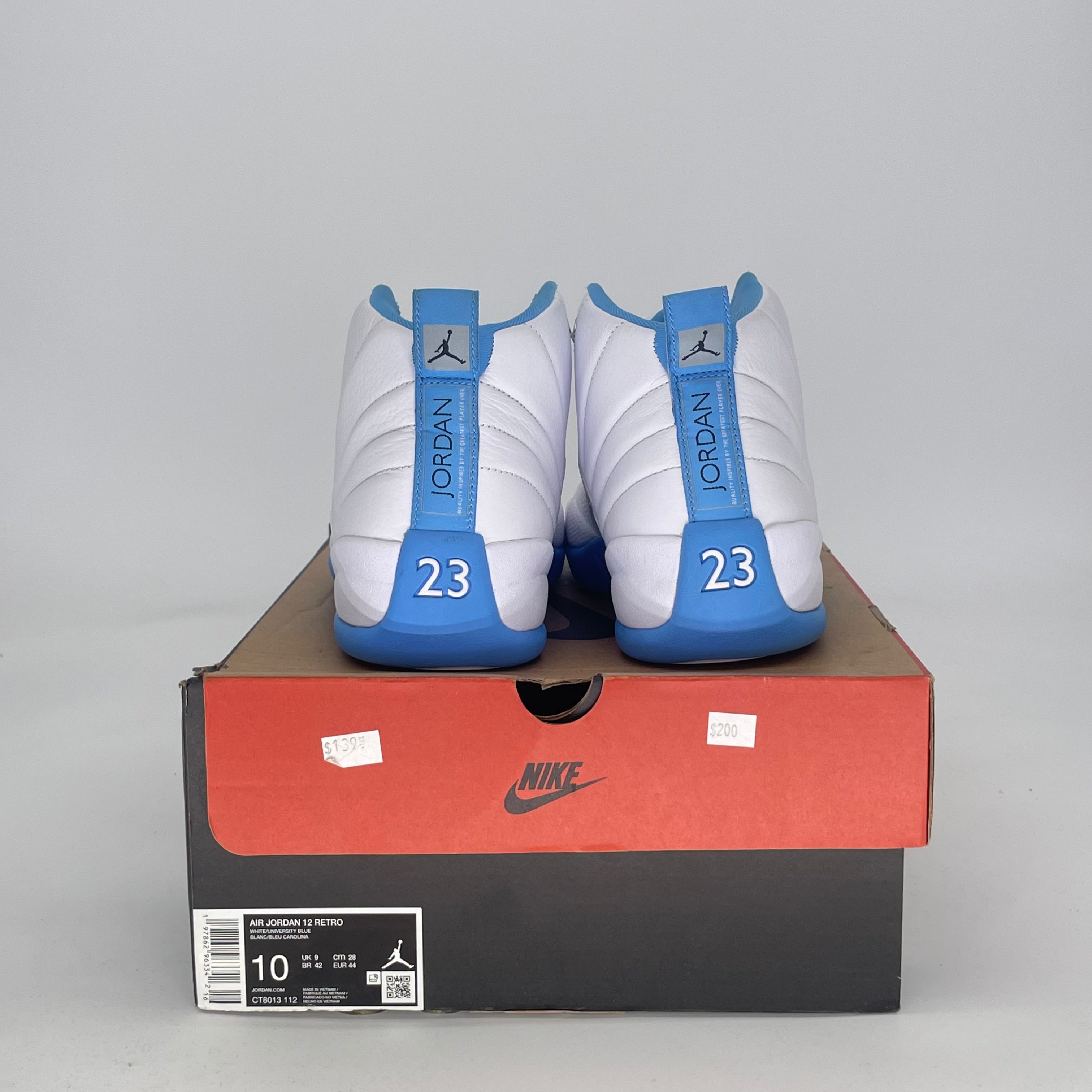 AIR JORDAN 12 MELO CT8013-112 SIZE 10/11.5W