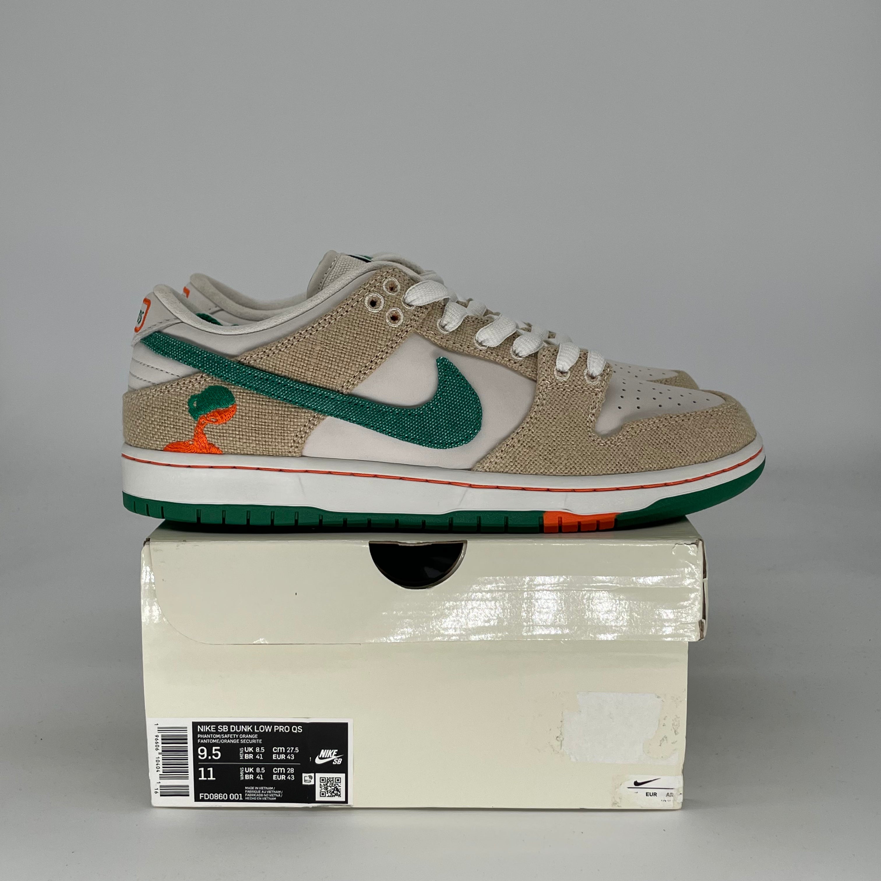 NIKE SB DUNK LOW JARRITOS FD0860-001 SIZE 9.5/11W