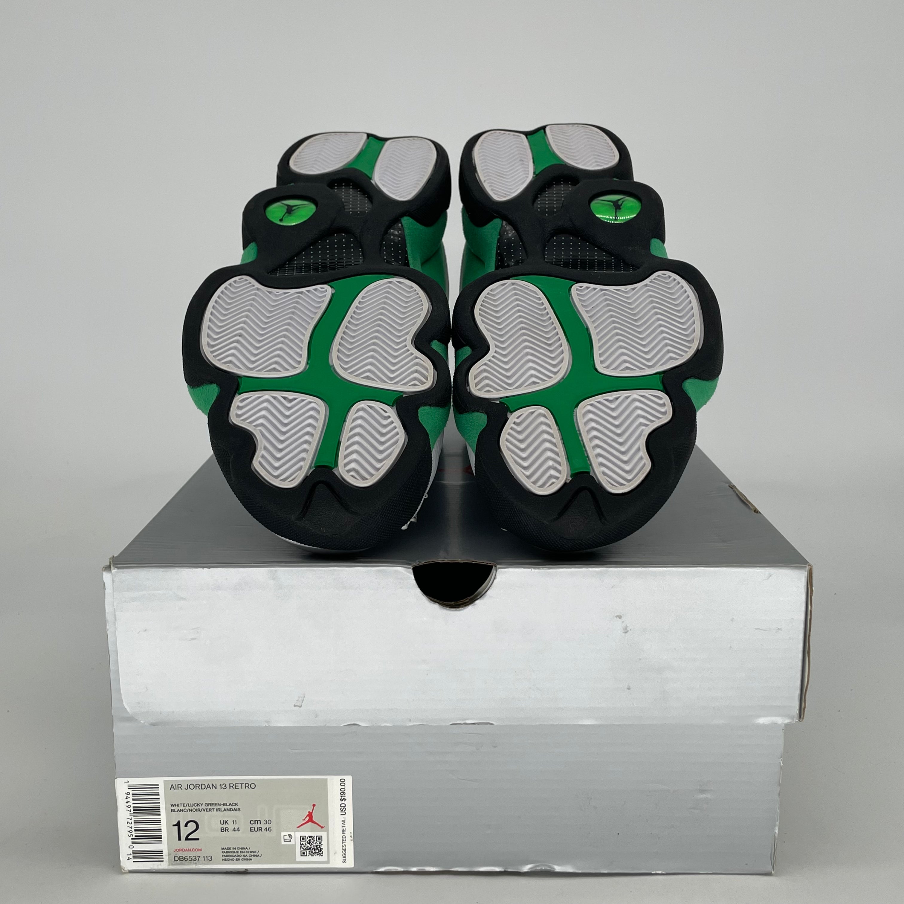 AIR JORDAN 13 LUCKY GREEN DB6537-113 SIZE 12/13.5W