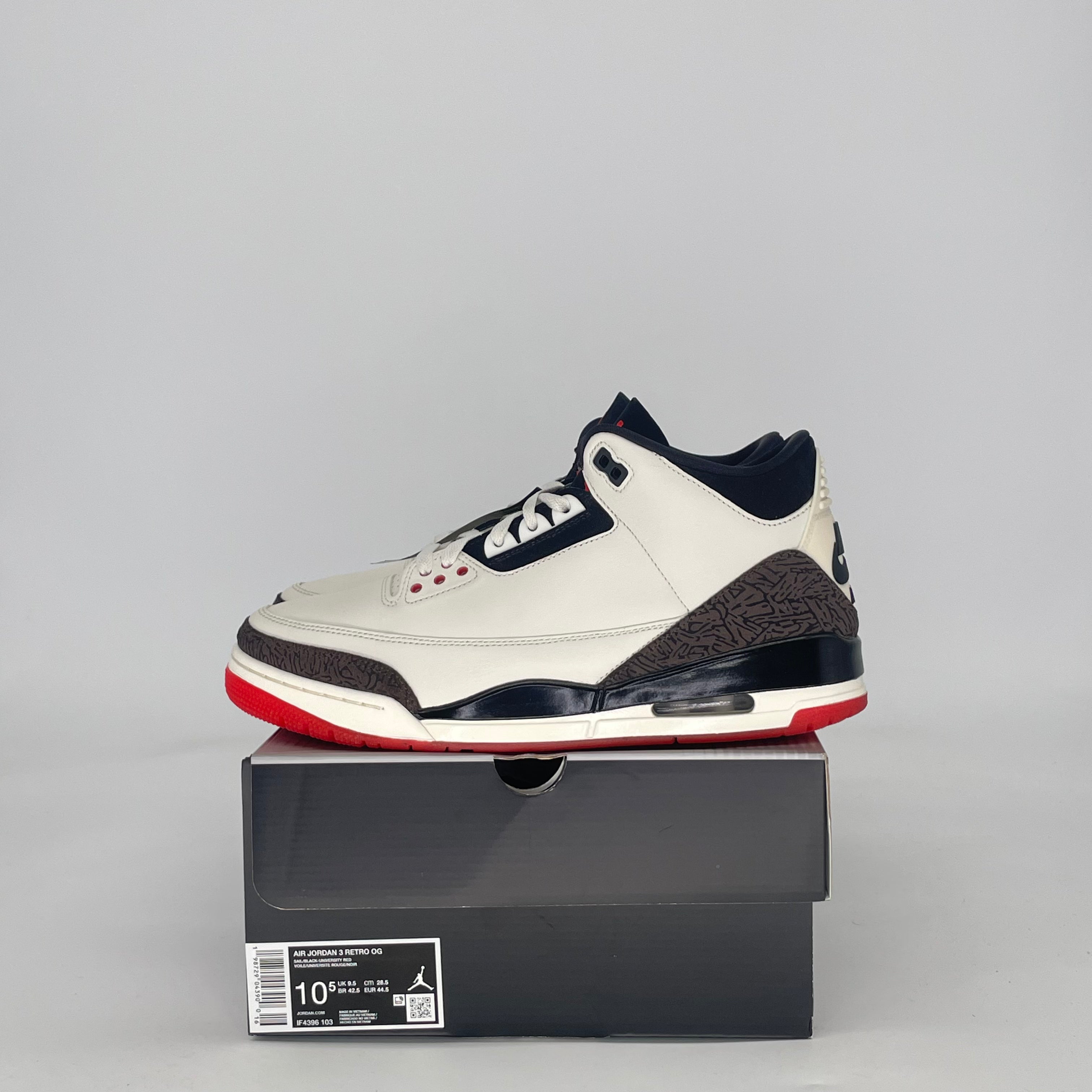 AIR JORDAN 3 WORLDS BEST DAD IF4396-103 SIZE 10.5/12W
