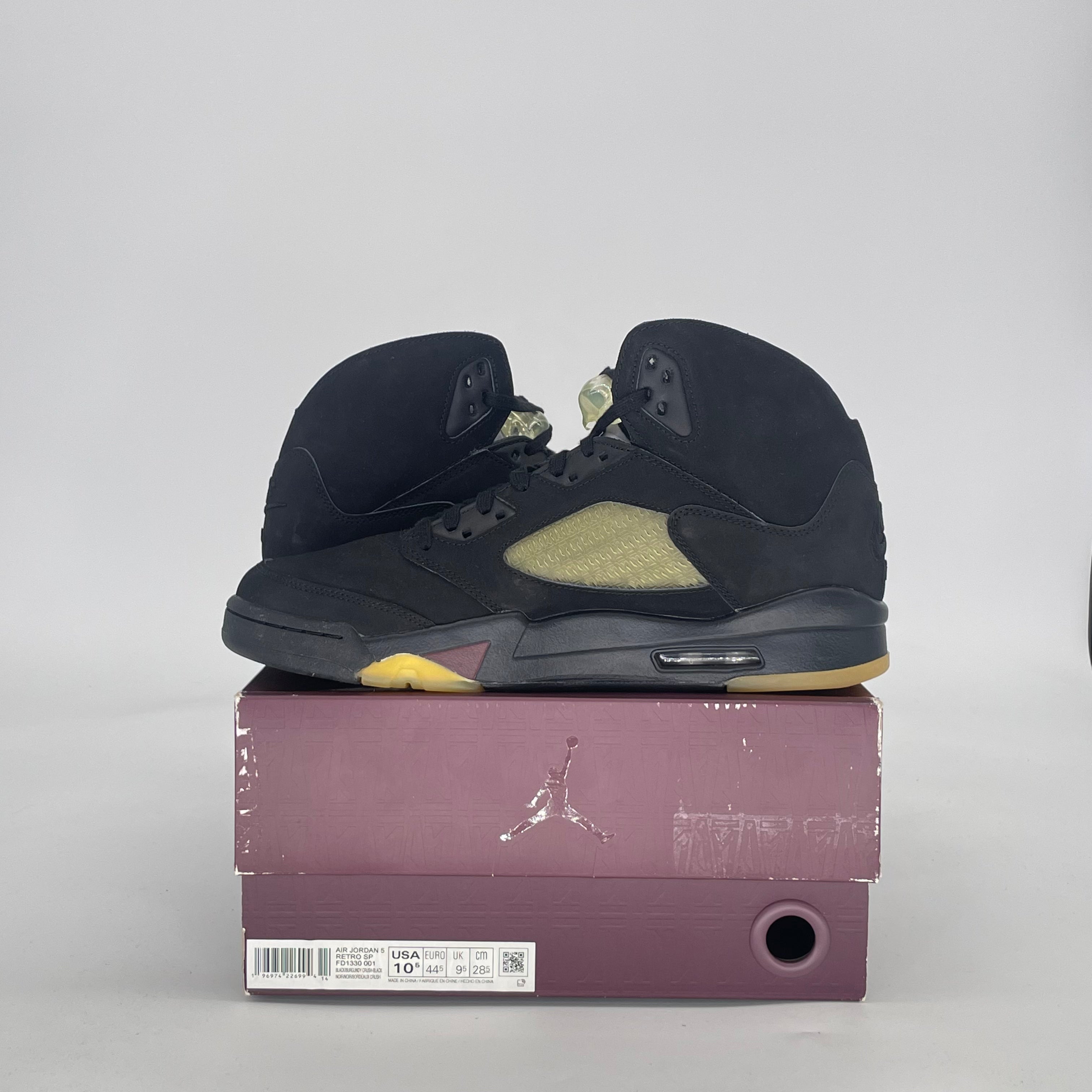 AIR JORDAN 5 A MA MANIERE DUSK FD1330-001 SIZE 10.5/12W