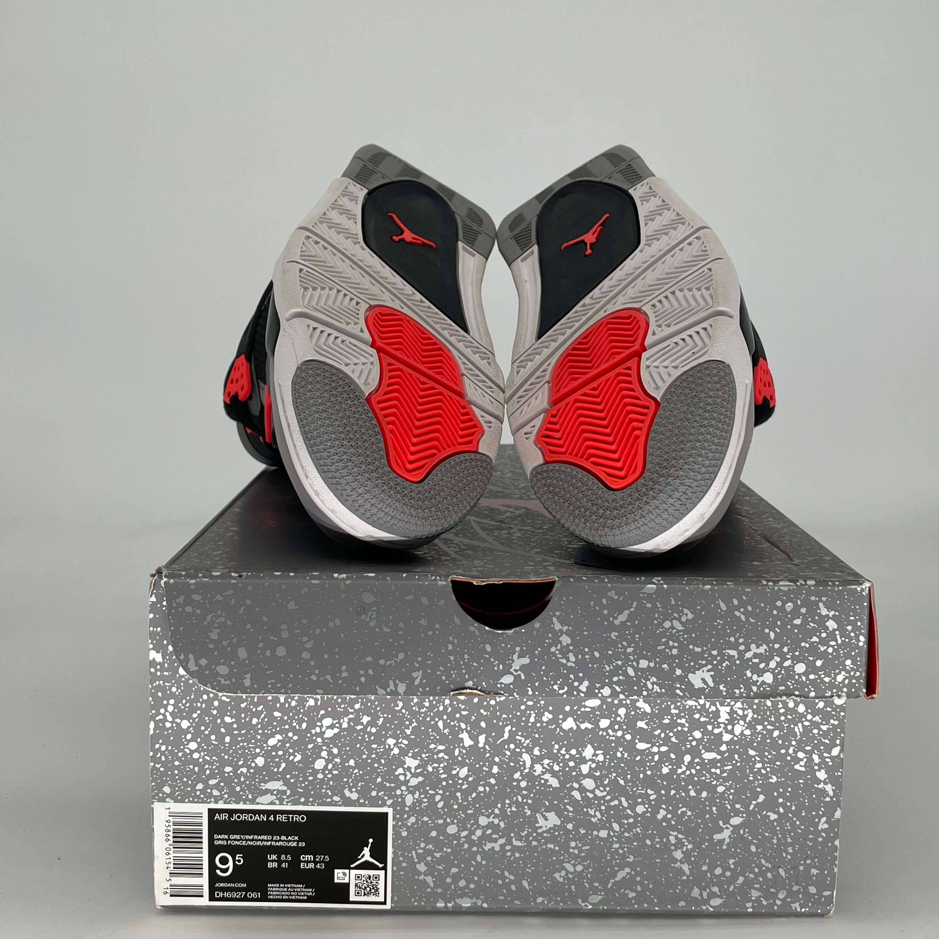 AIR JORDAN 4 INFRARED DH6927-061 SIZE 9.5/11W