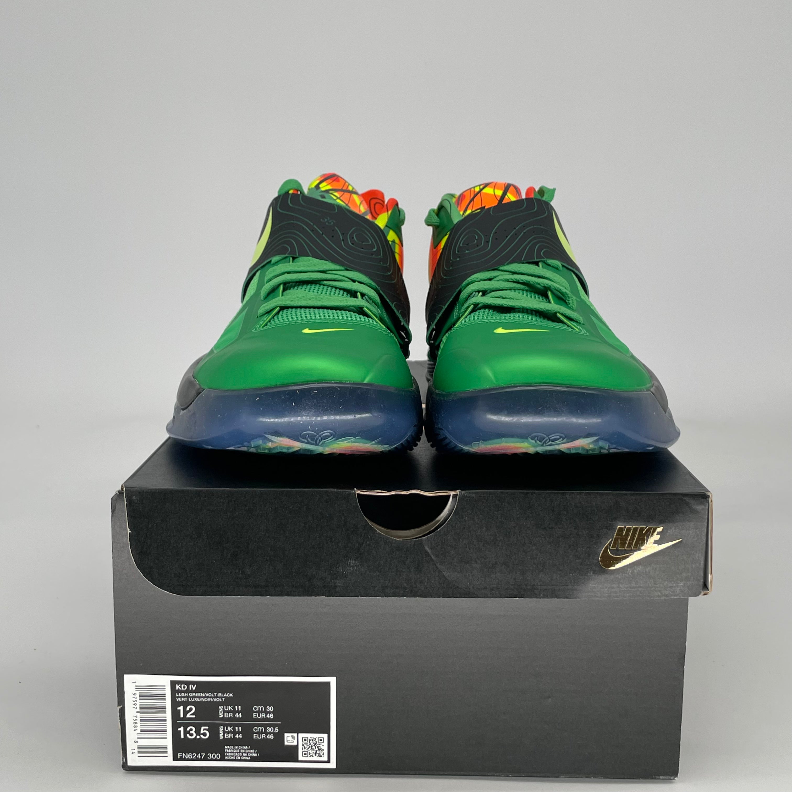 NIKE KD 4 WEATHERMAN FN6247-300 SIZE 12/13.5W