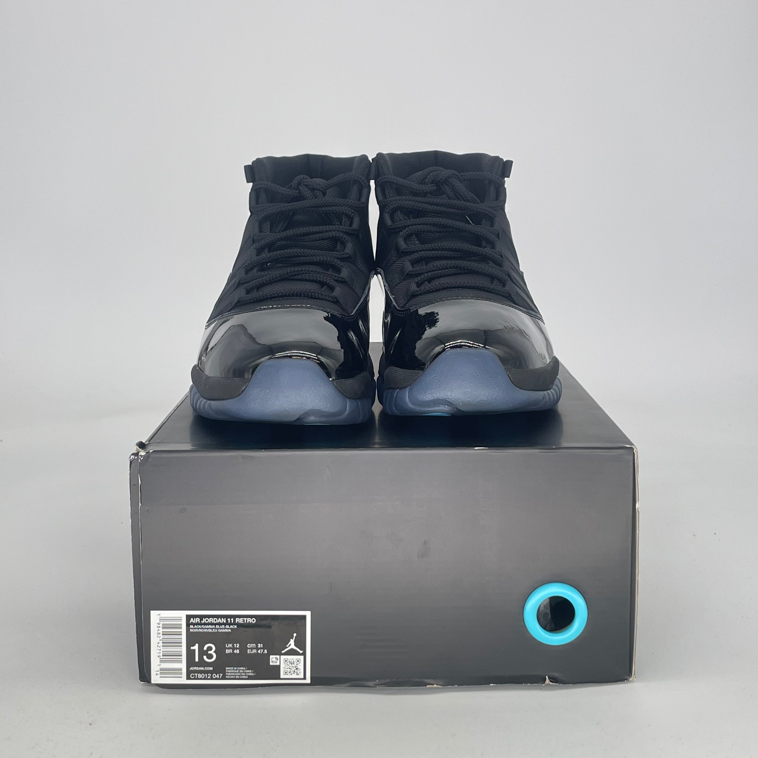 AIR JORDAN 11 GAMMA BLUE CT8012-047 SIZE 13/14.5W