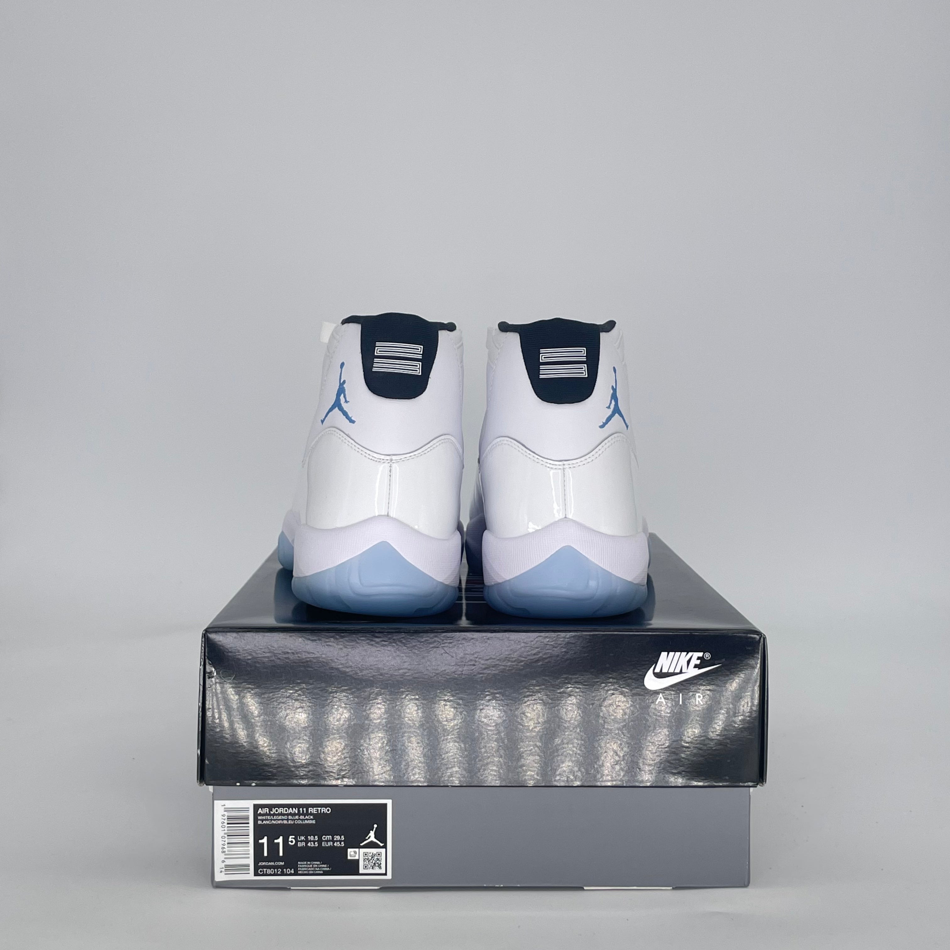 AIR JORDAN 11 LEGEND BLUE CT8012-104 SIZE 11.5/13W