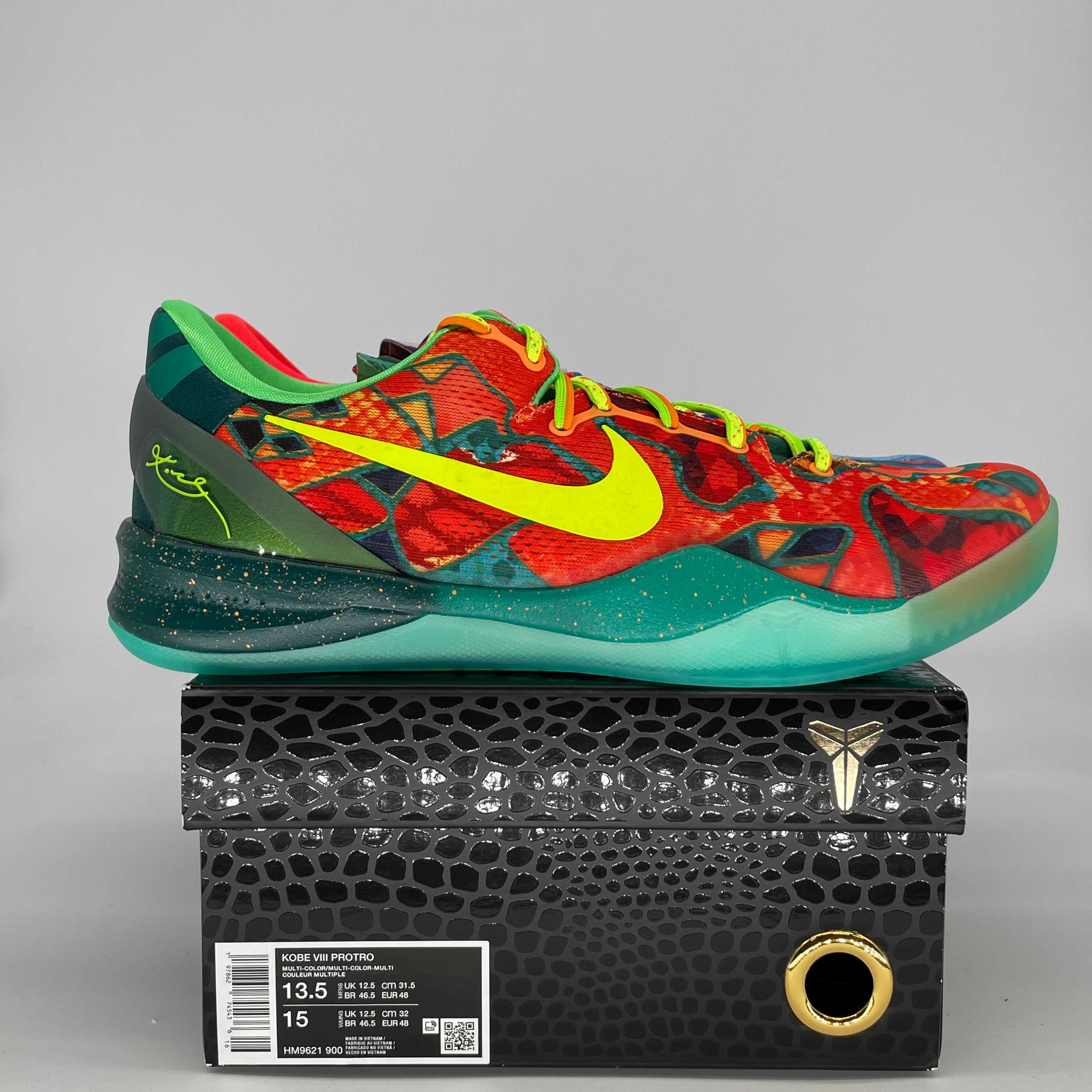NIKE KOBE 8 PROTRO WHAT THE HM9621-900 SIZE 13.5/15W