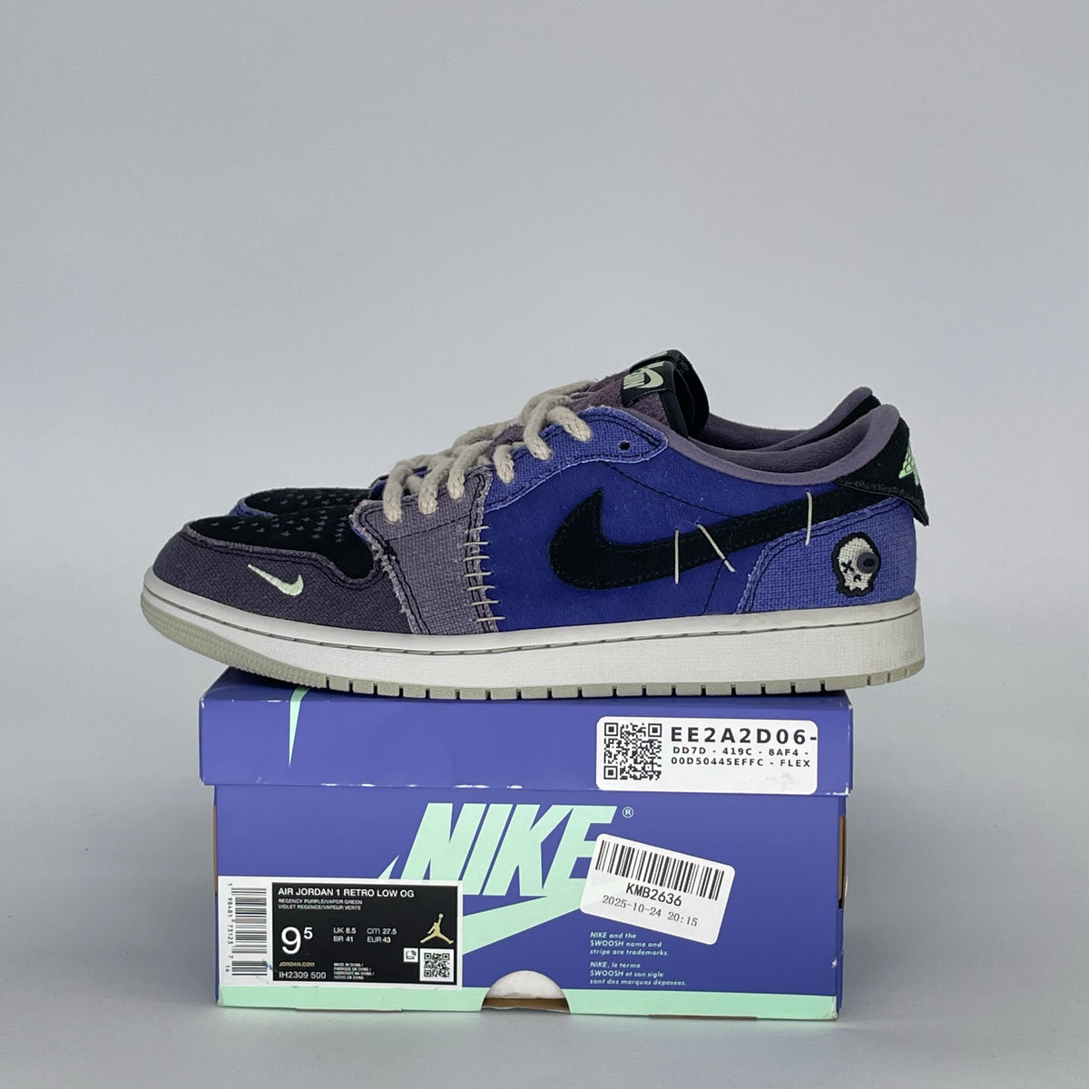 Jordan 1 Retro Low OG Zion Williamson Voodoo Alternate
