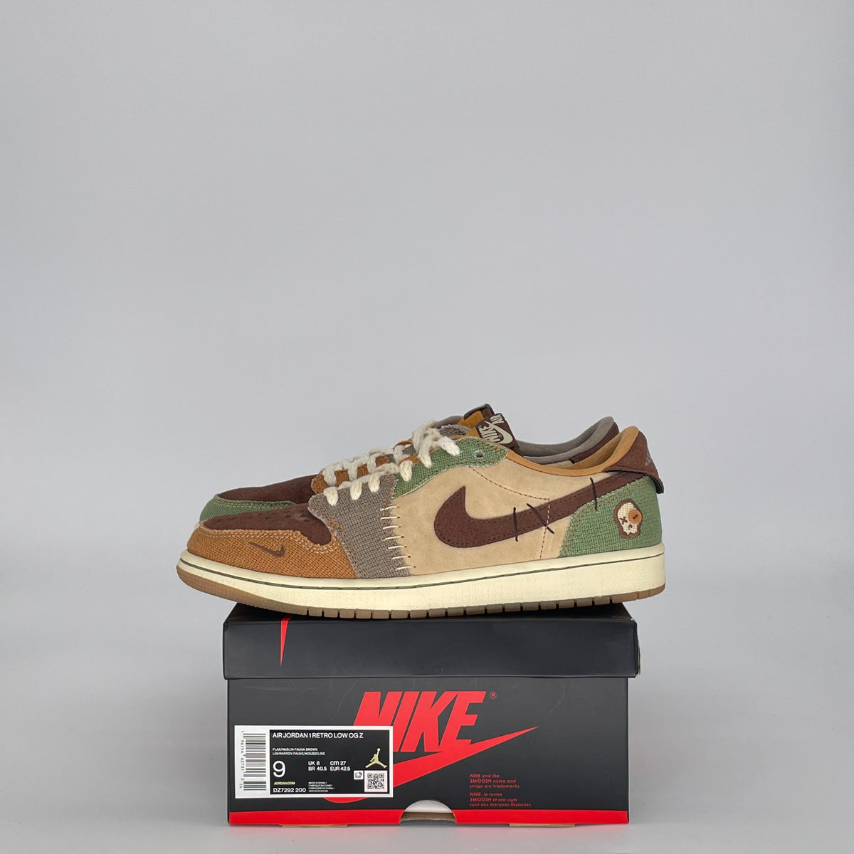 Jordan 1 Retro Low OG Zion Williamson Voodoo