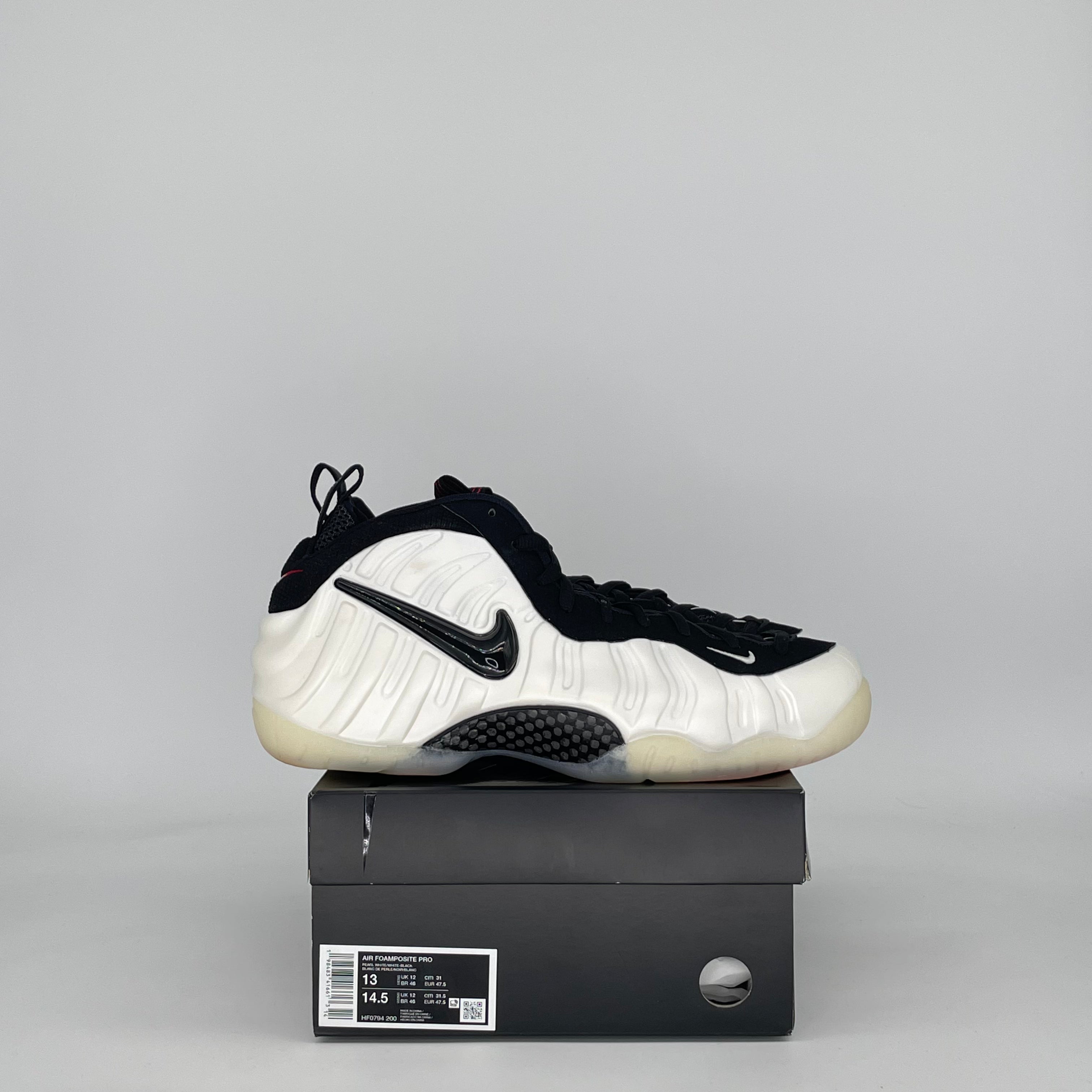 NIKE AIR FOAMPOSITE PRO PEARL HF0794-200 SIZE 13/14.5W