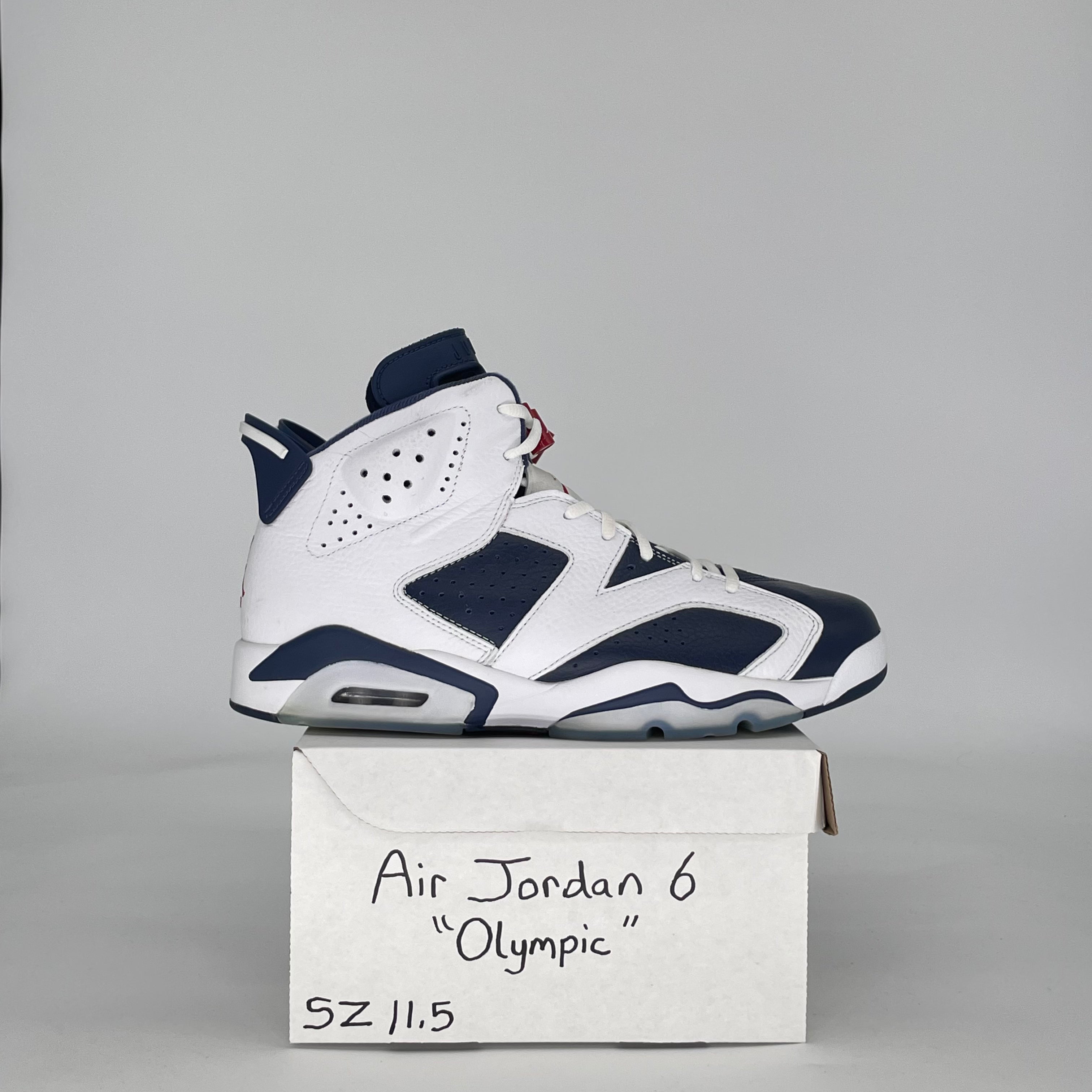AIR JORDAN 6 OLYMPIC CT8529-164 SIZE 11.5/13W