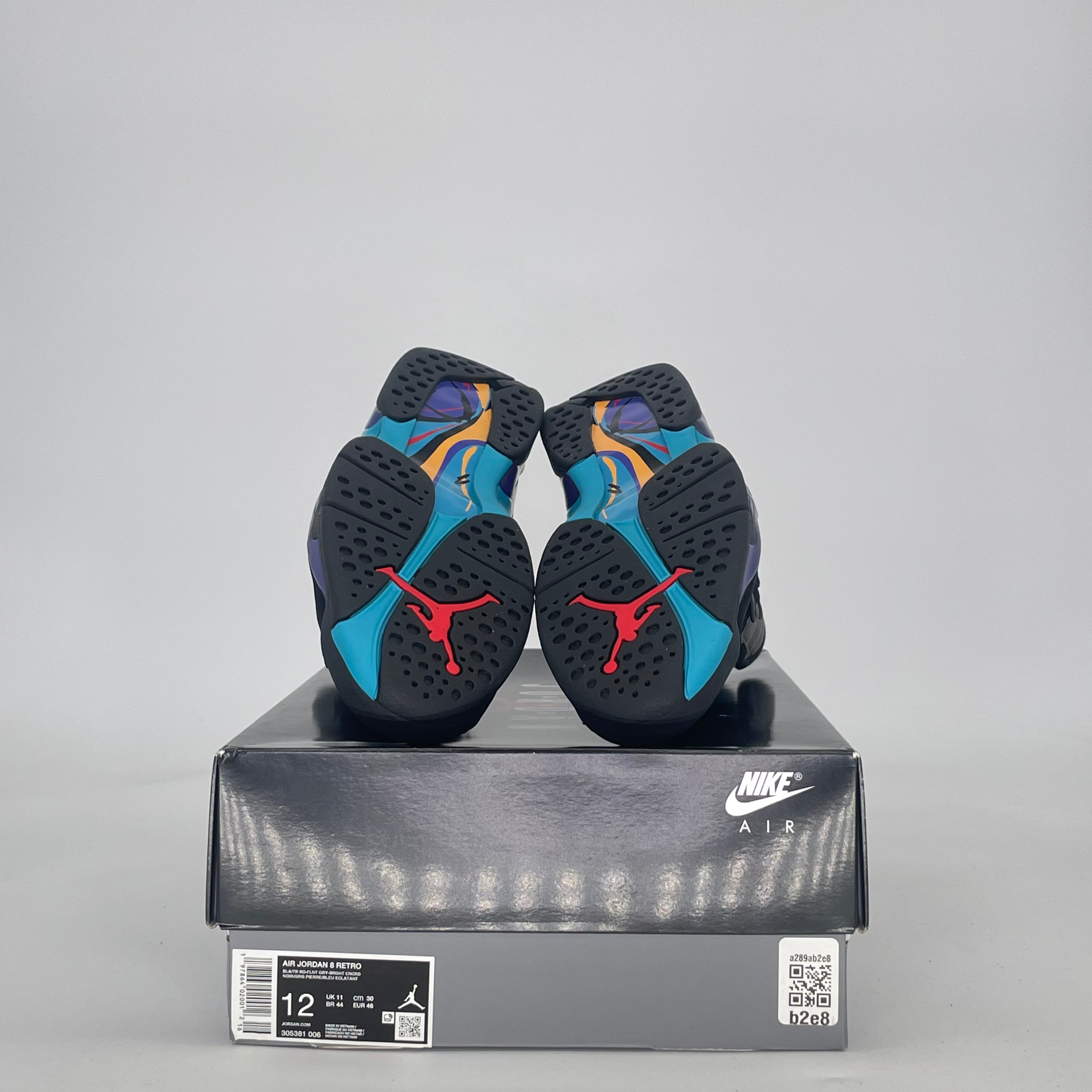 AIR JORDAN 8 AQUA 305381-006 SIZE 12/13.5W