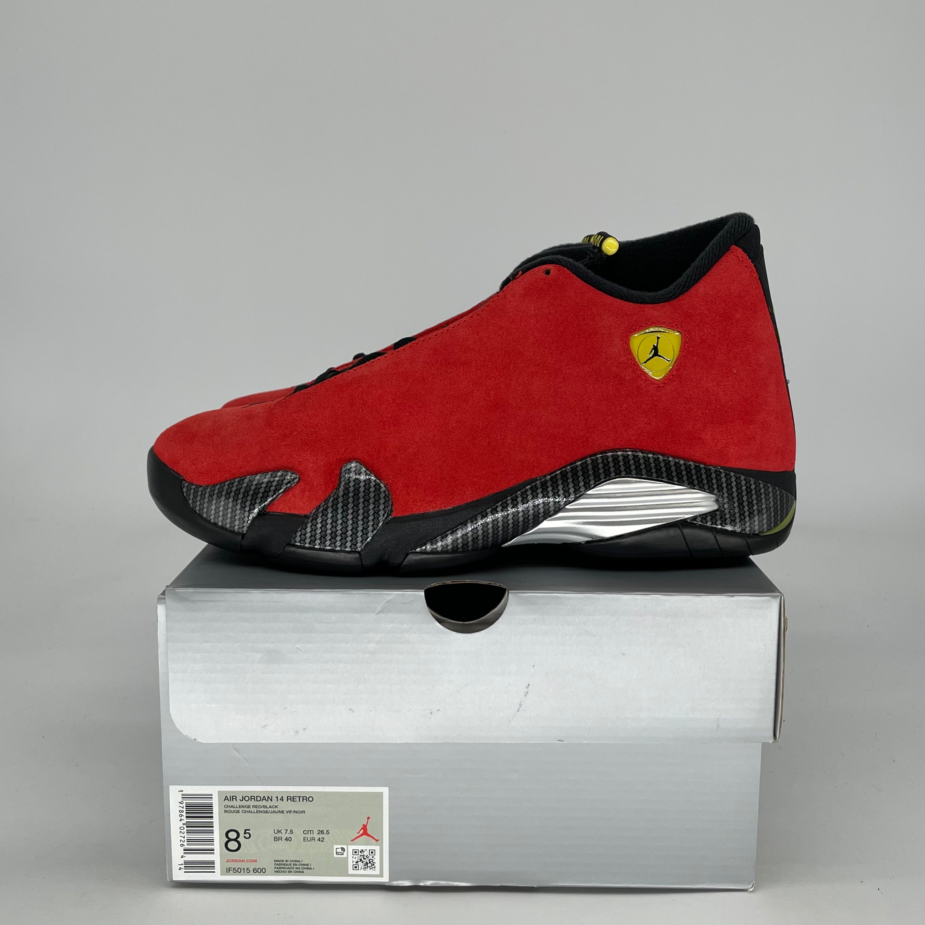 AIR JORDAN 14 FERRARI IF5015-600 SIZE 8.5/10W