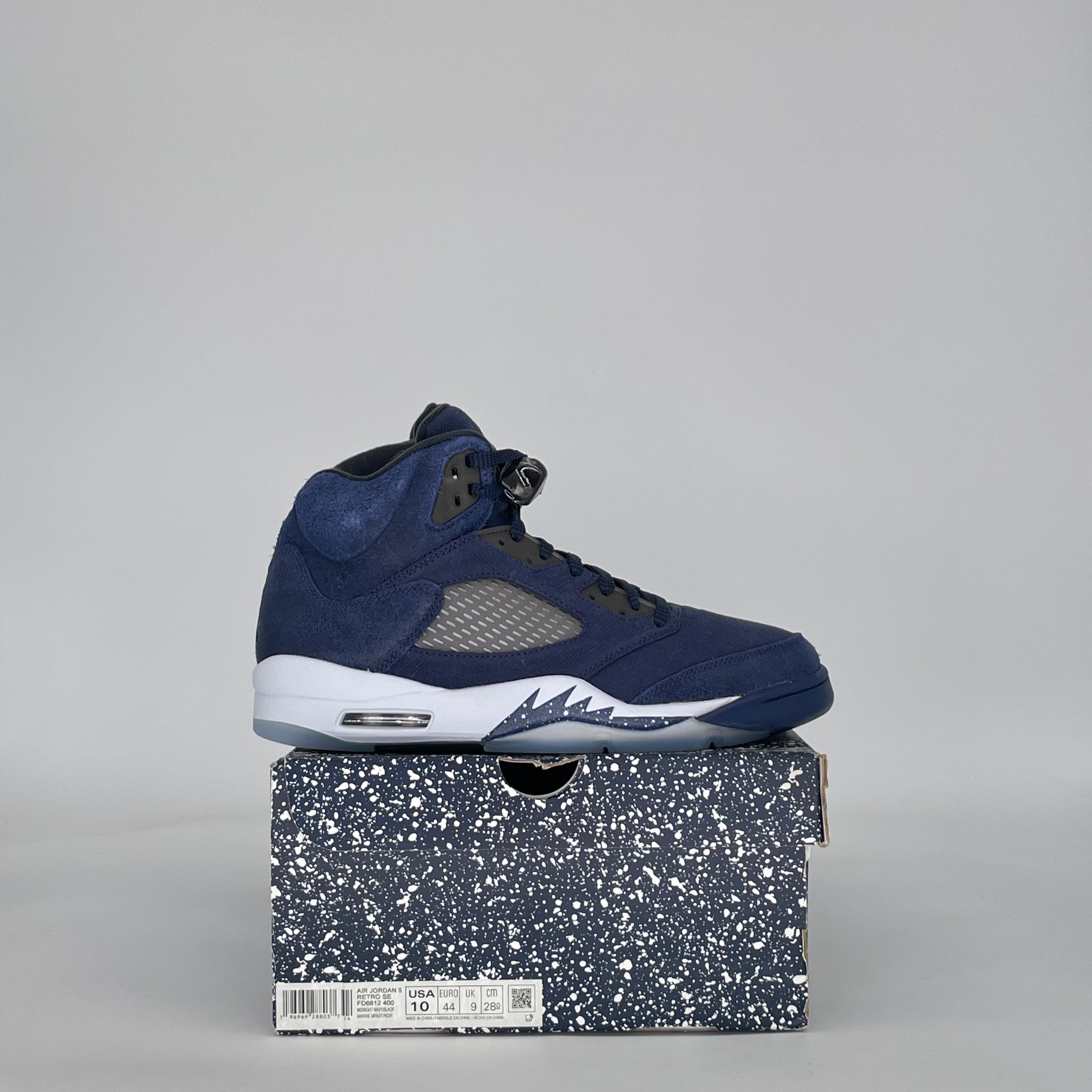 AIR JORDAN 5 MIDNIGHT NAVY FD6812-400 SIZE 10/11.5W