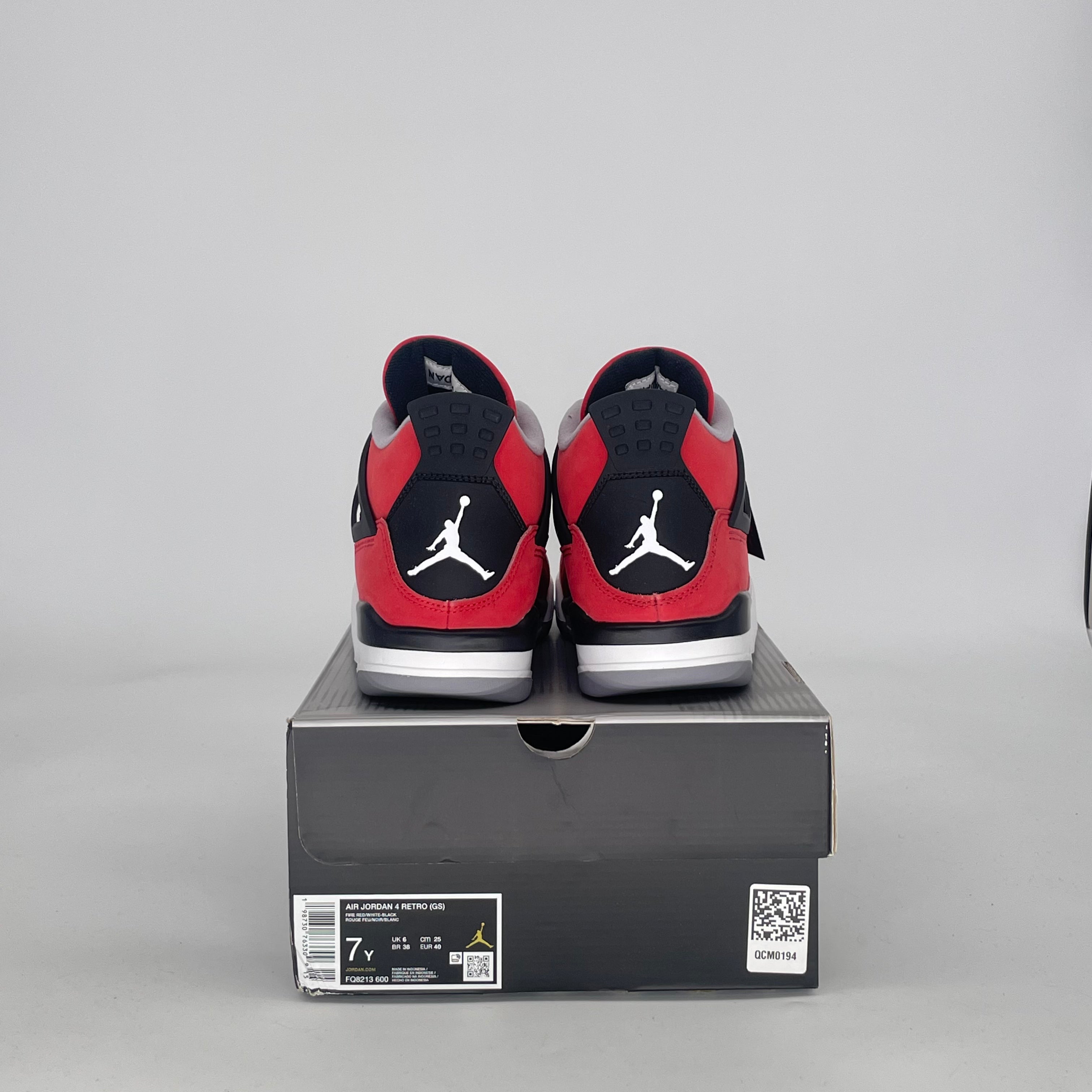 AIR JORDAN 4 TORO BRAVO FQ8213-600 SIZE 7/8.5W GS