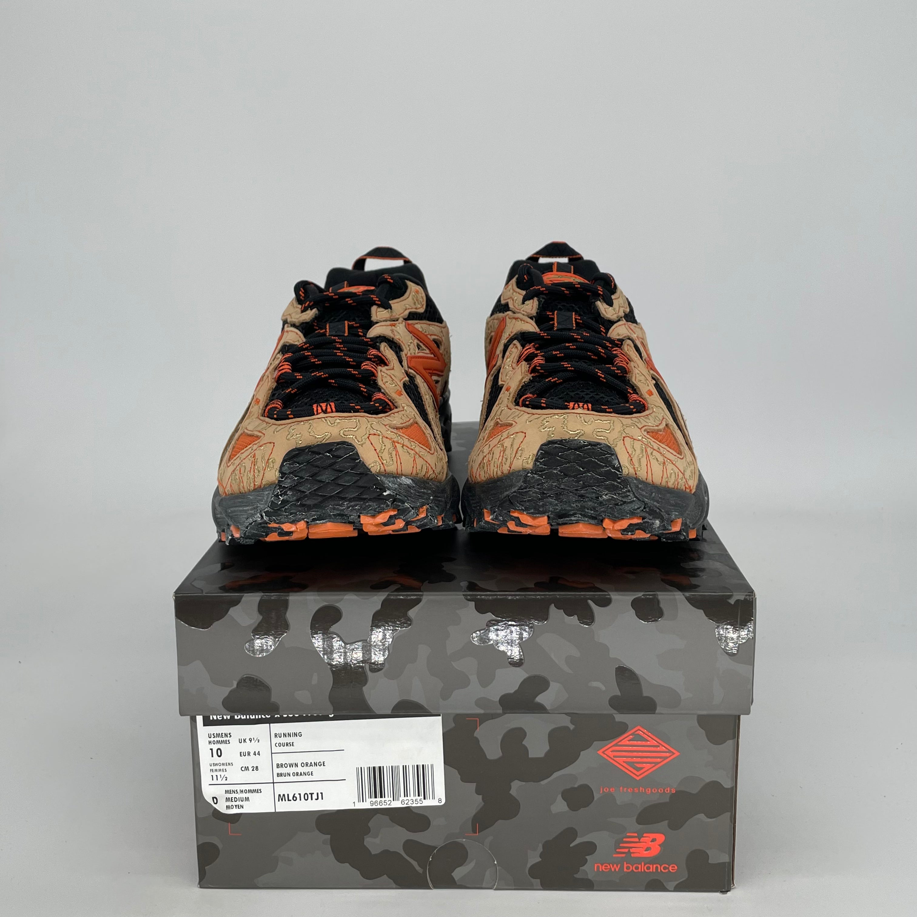 JOE FRESHGOODS X NEW BALANCE 610 BTS LIL DESERT ML610TJ1 SIZE 10/11.5W