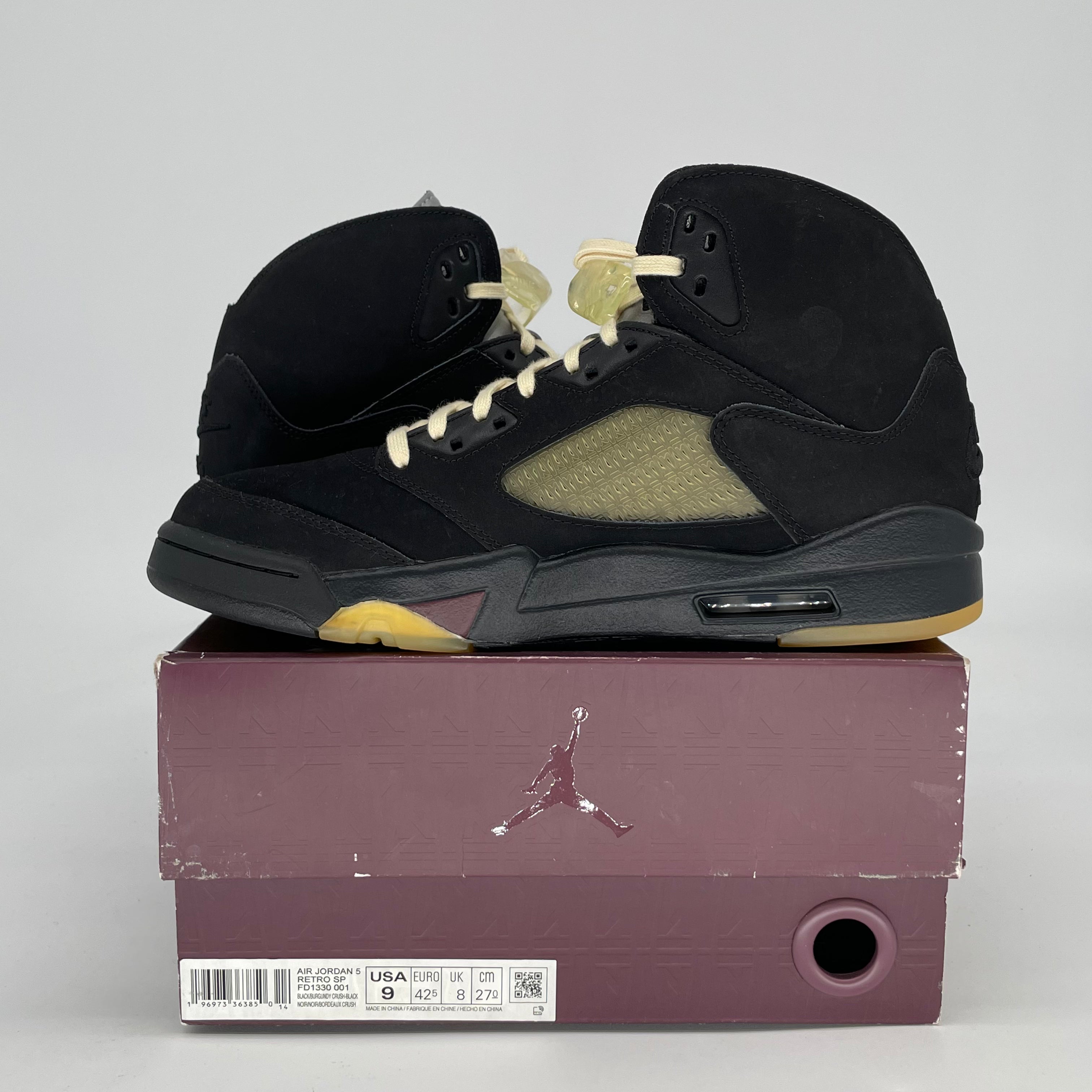 AIR JORDAN 5 A MA MANIERE DUSK FD1330-001 SIZE 9/10.5W