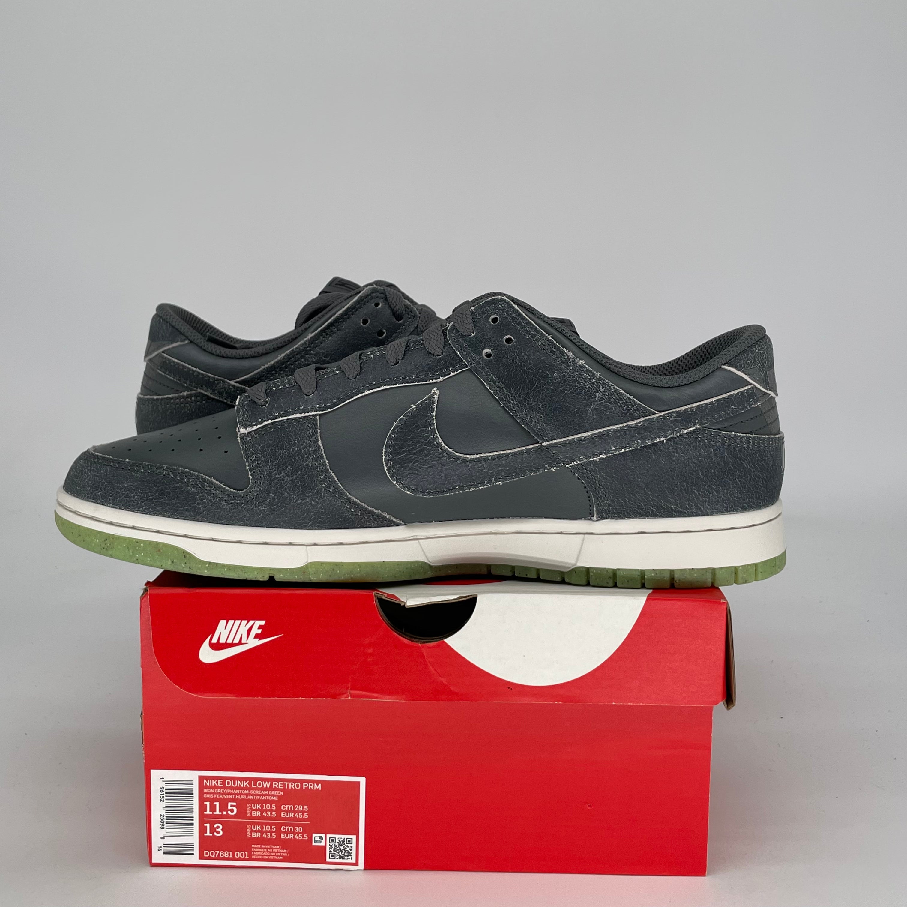NIKE DUNK LOW HALLOWEEN DQ7681-001 SIZE 11.5/13W