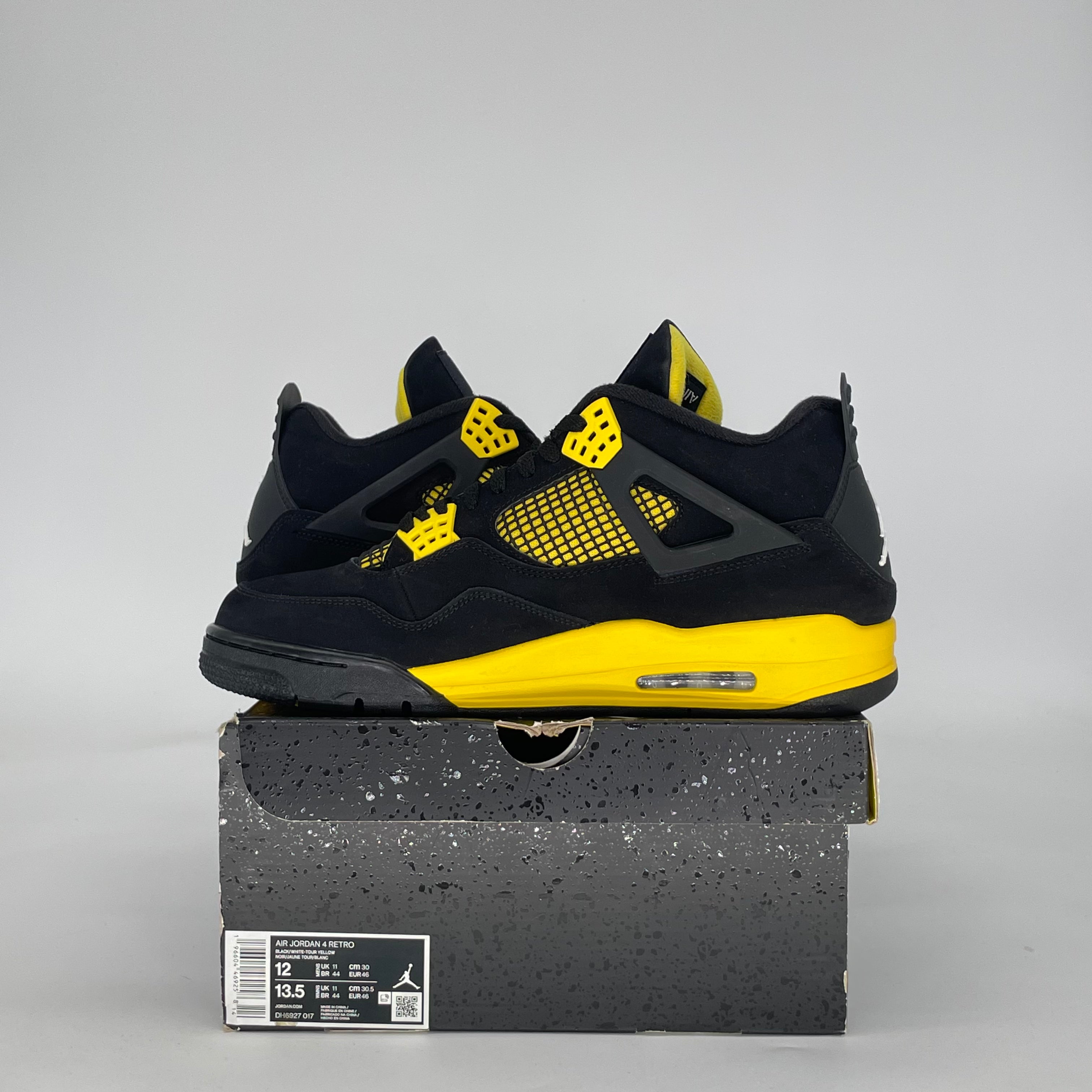 AIR JORDAN 4 THUNDER (2023) DH6927-017 SIZE 12/13.5W