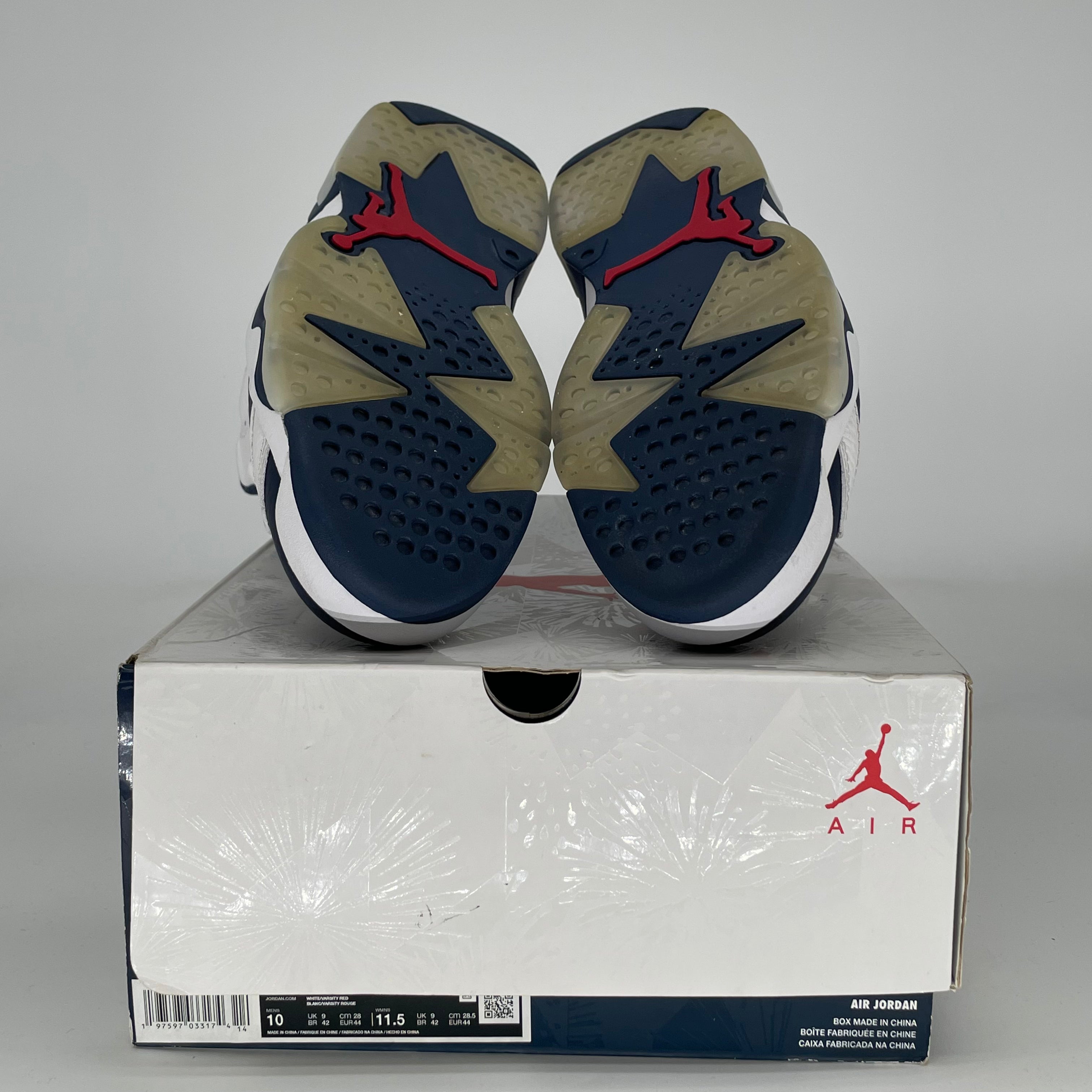 AIR JORDAN 6 OLYMPIC CT8529-164 SIZE 10/11.5W