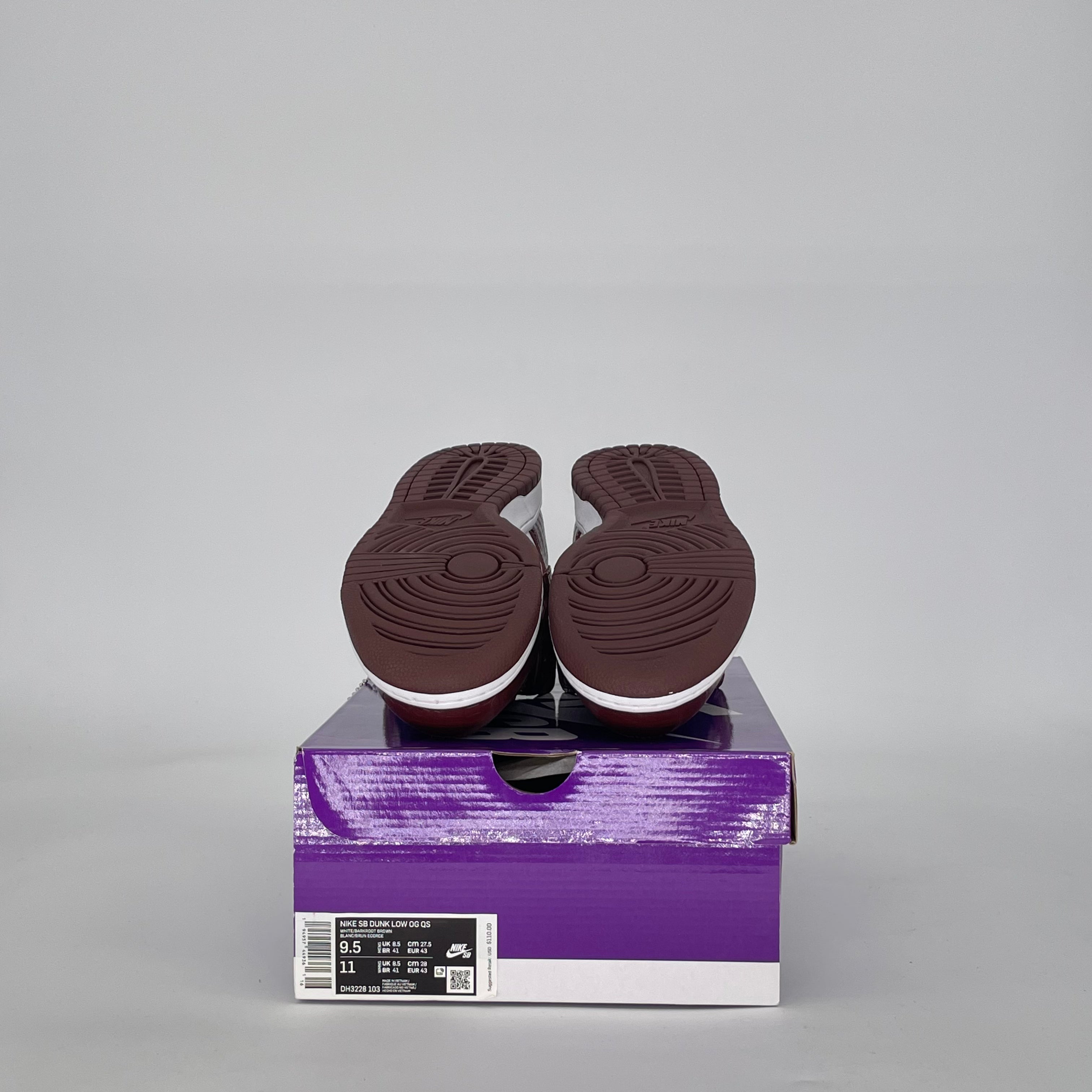 NIKE SB DUNK LOW SUPREME STARS BARKROOT BROWN (2021) DH3228-103 SIZE 9.5/11W