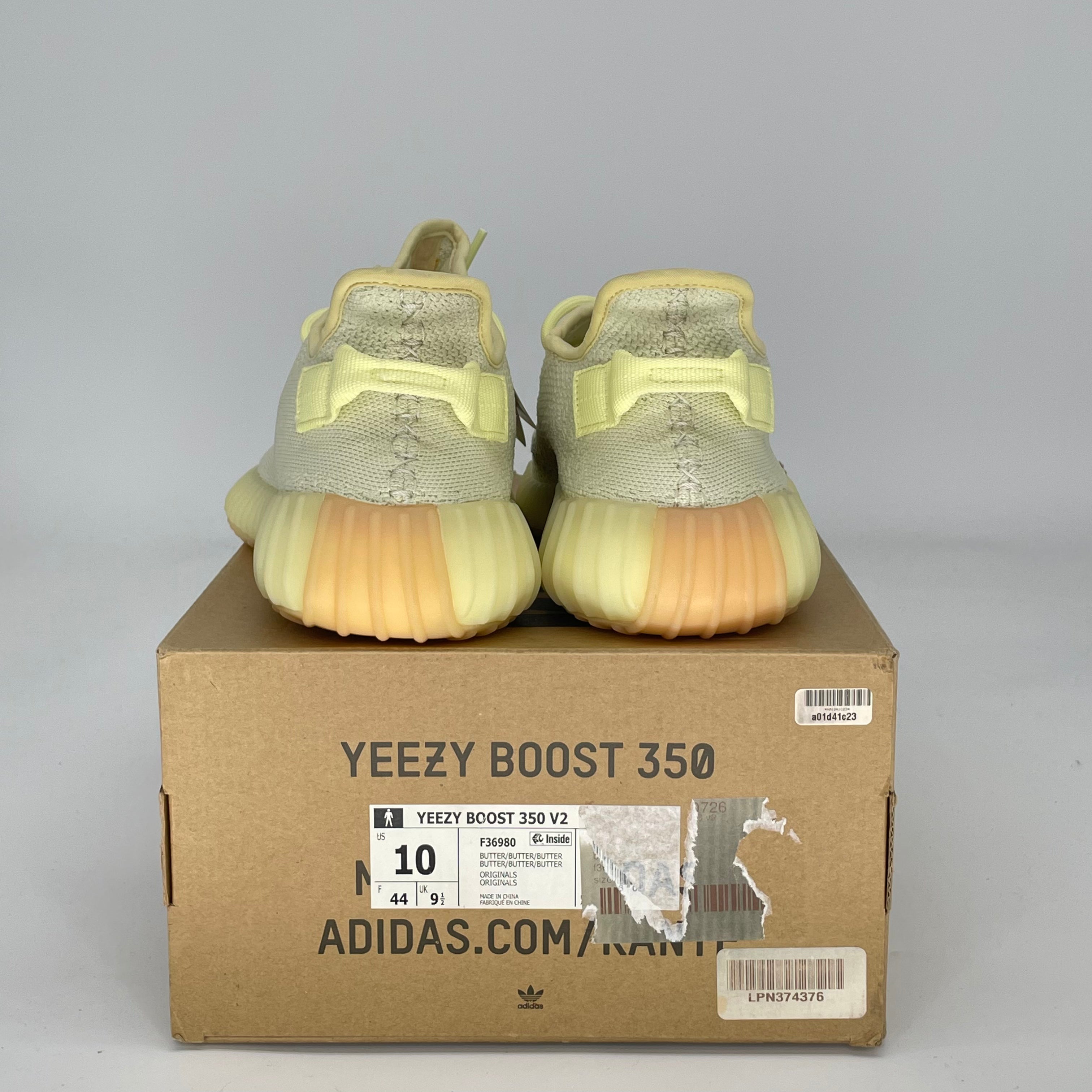 ADIDAS YEEZY 350 BUTTER F36980 SIZE 10/11.5W