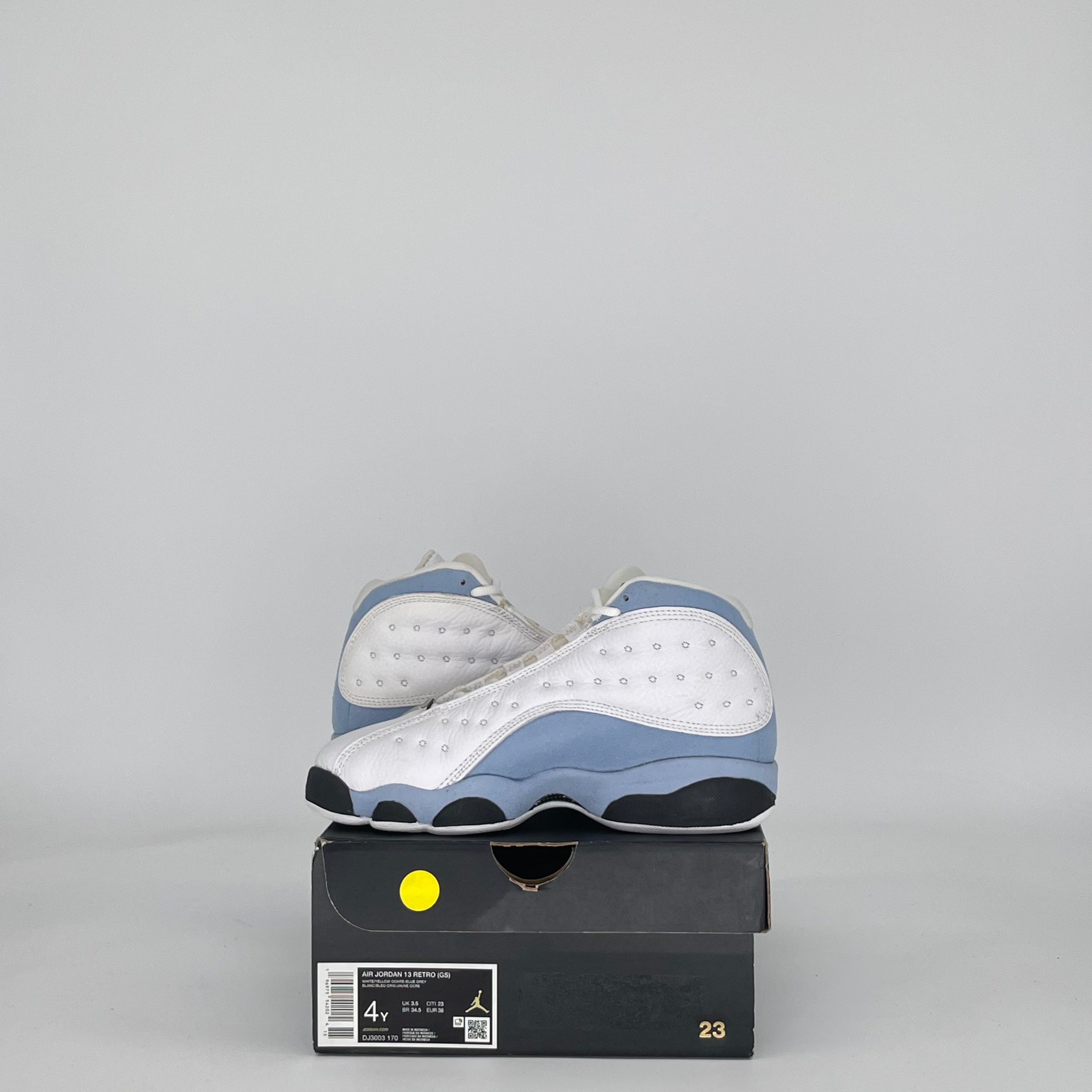 AIR JORDAN 13 BLUE GREY DJ3003-170 SIZE 4/5.5W GS