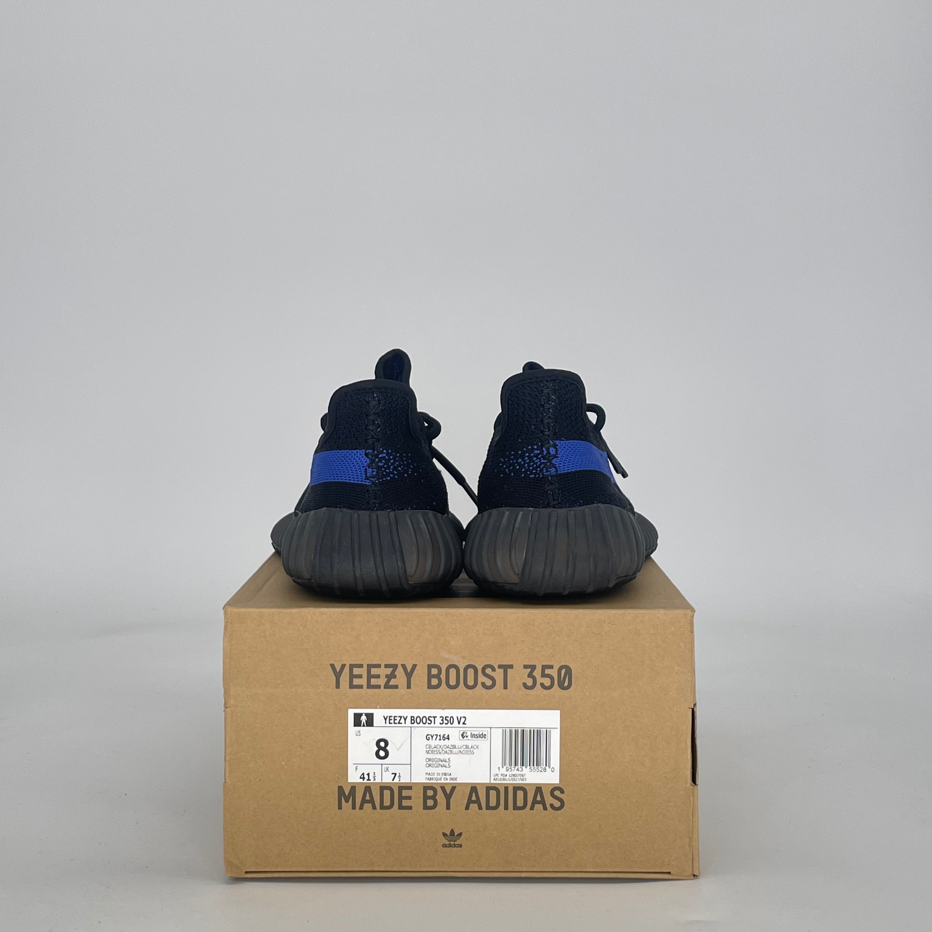 ADIDAS YEEZY BOOST 350 V2 DAZZLING BLUE GY7164 SIZE 8/9.5W