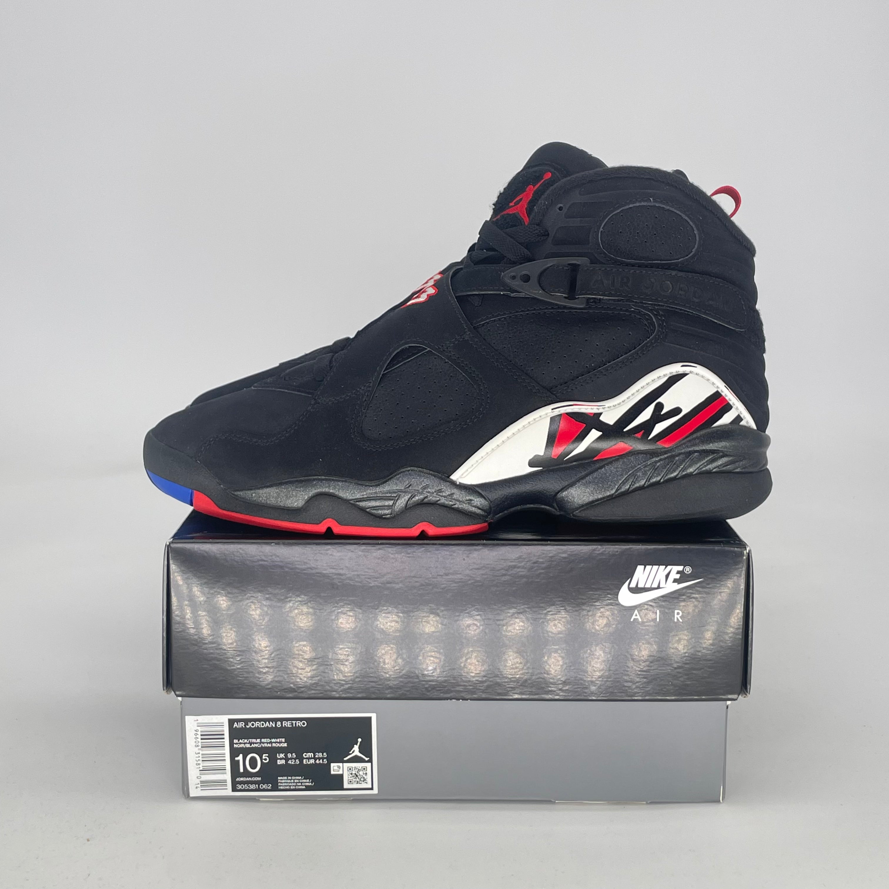 AIR JORDAN 8 PLAYOFFS (2023) 305381-062 SIZE 10.5/12W