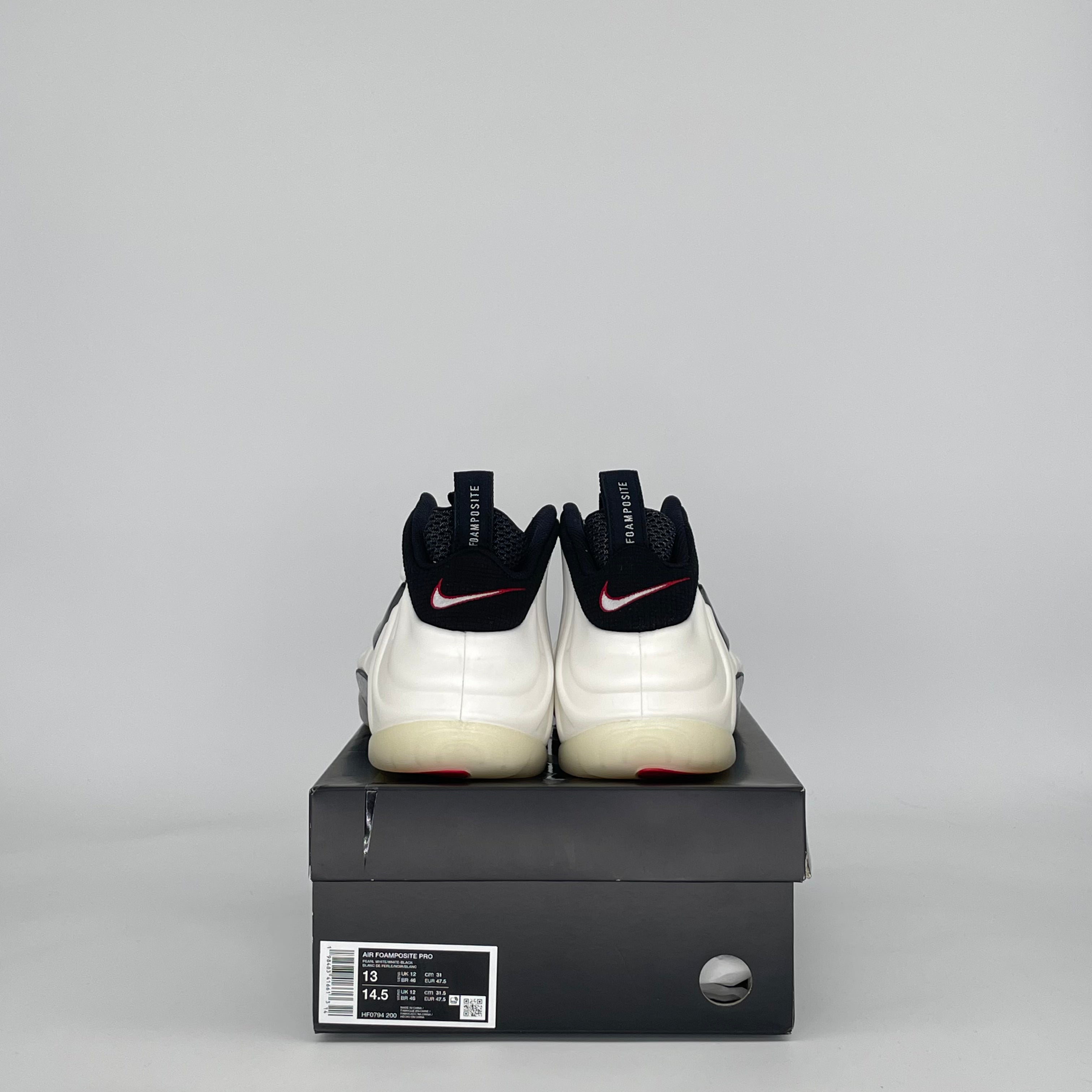 NIKE AIR FOAMPOSITE PRO PEARL HF0794-200 SIZE 13/14.5W