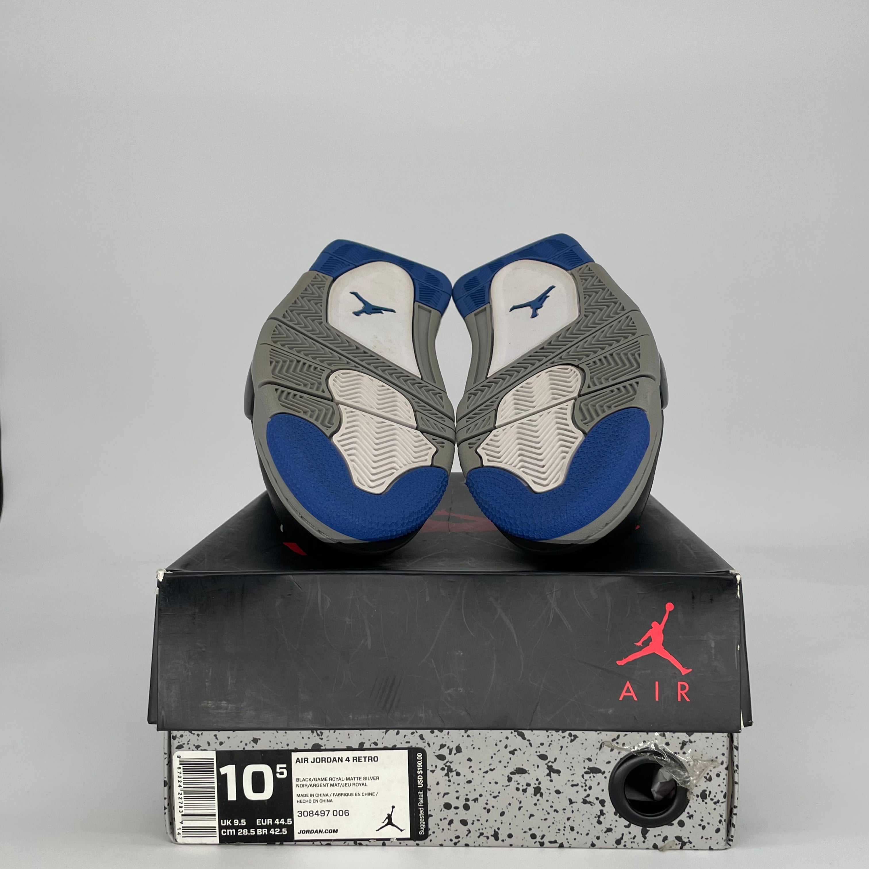 AIR JORDAN 4 MOTORSPORTS ALTERNATE 308497-006 SIZE 10.5/12W