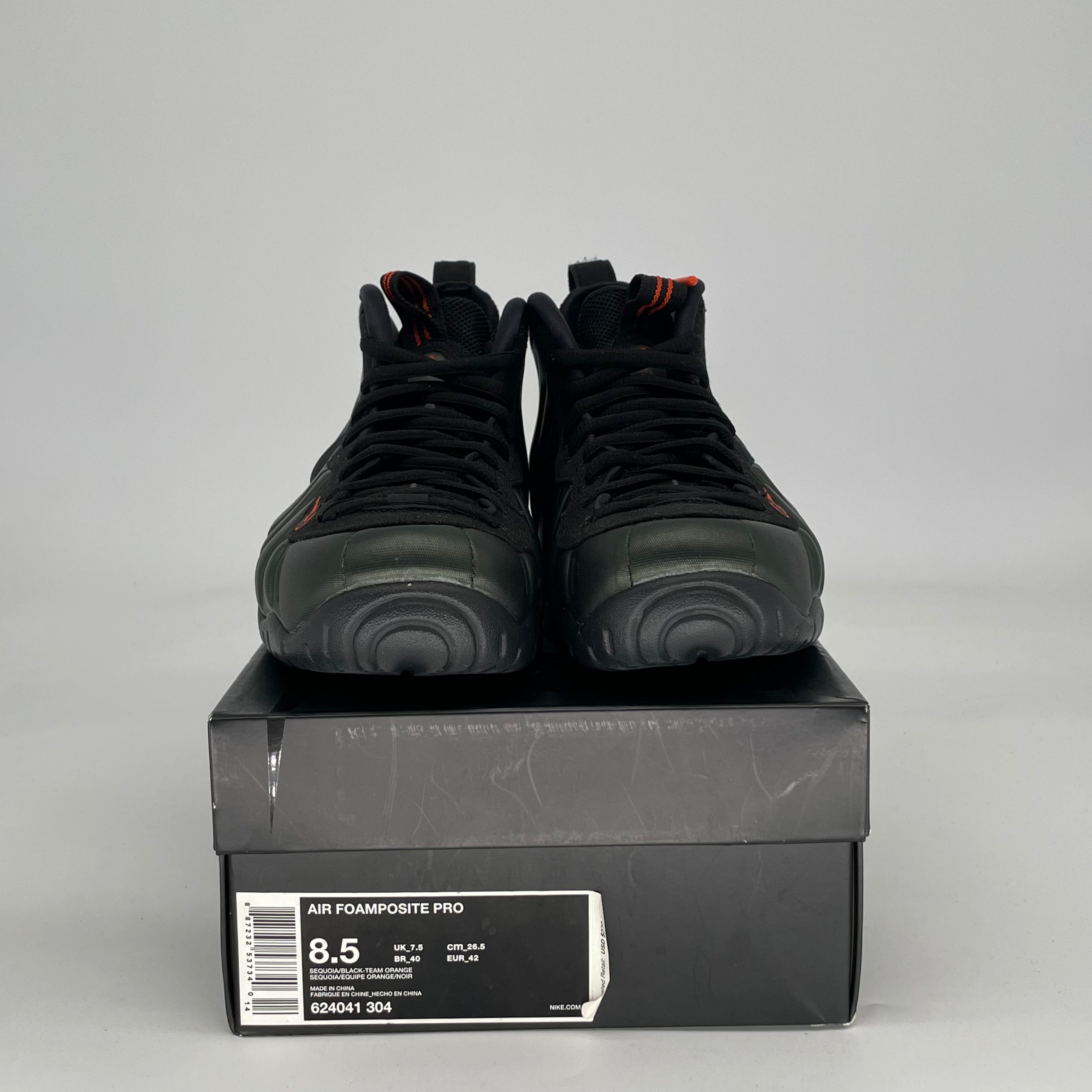 NIKE AIR FOAMPOSITE PRO SEQUOIA 624041-304 SIZE 8.5/10W