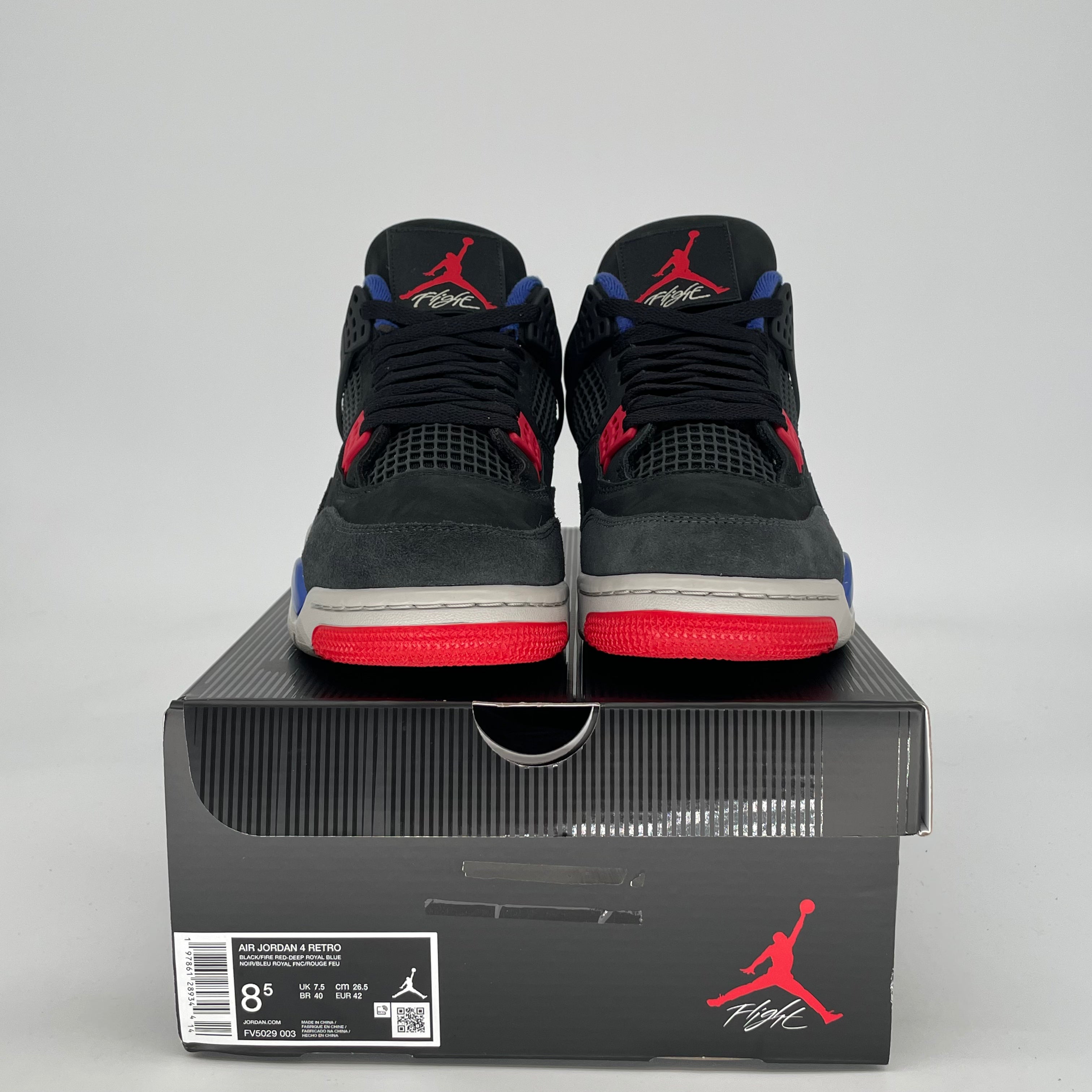AIR JORDAN 4 RARE AIR WHITE LETTERING FV5029-003 SIZE 8.5/10W